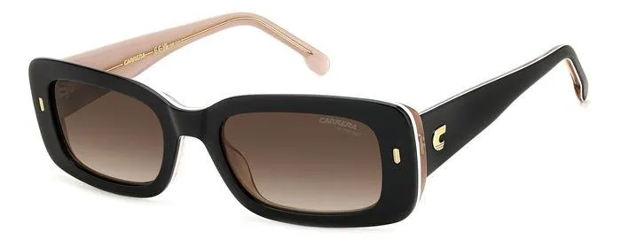 Carrera CARRERA 3014/S KDX/HA Occhiali da sole Acetato Nero Marrone Squadrata Normale Sfumato - immagine 1