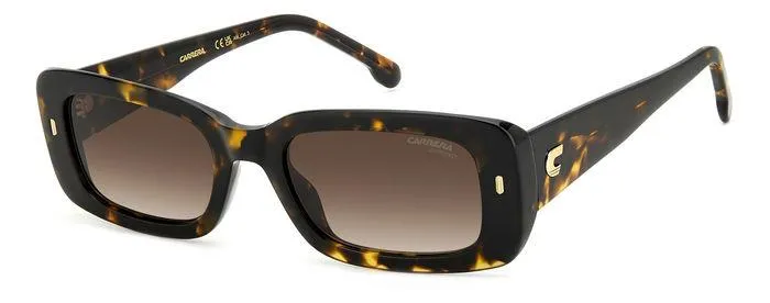 Carrera CARRERA 3014/S 086/HA Occhiali da sole Acetato Havana Marrone Squadrata Normale Sfumato - immagine 1