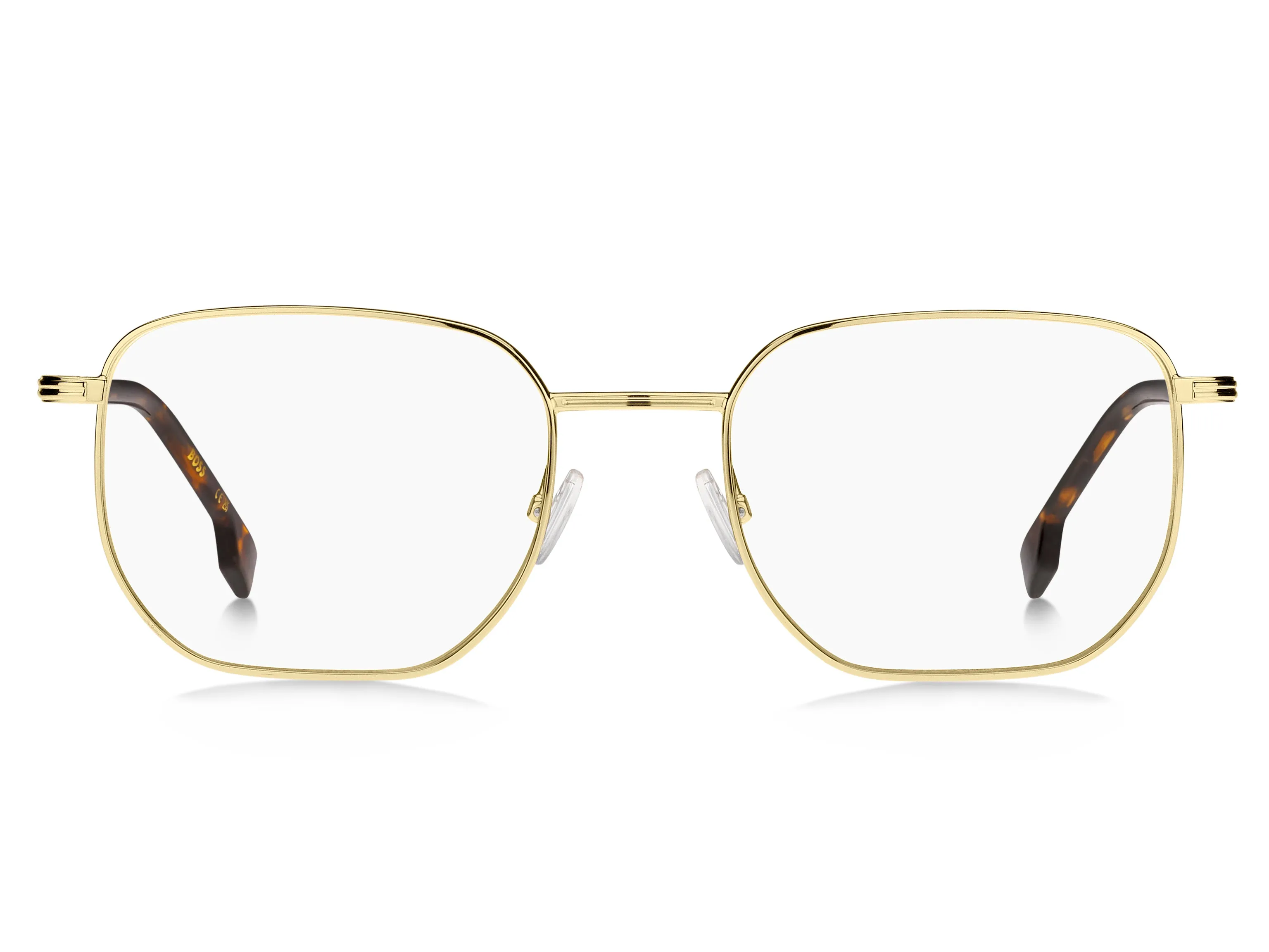 Hugo Boss BOSS 1633 J5G Montature da vista Acciaio Oro Squadrata - immagine 2