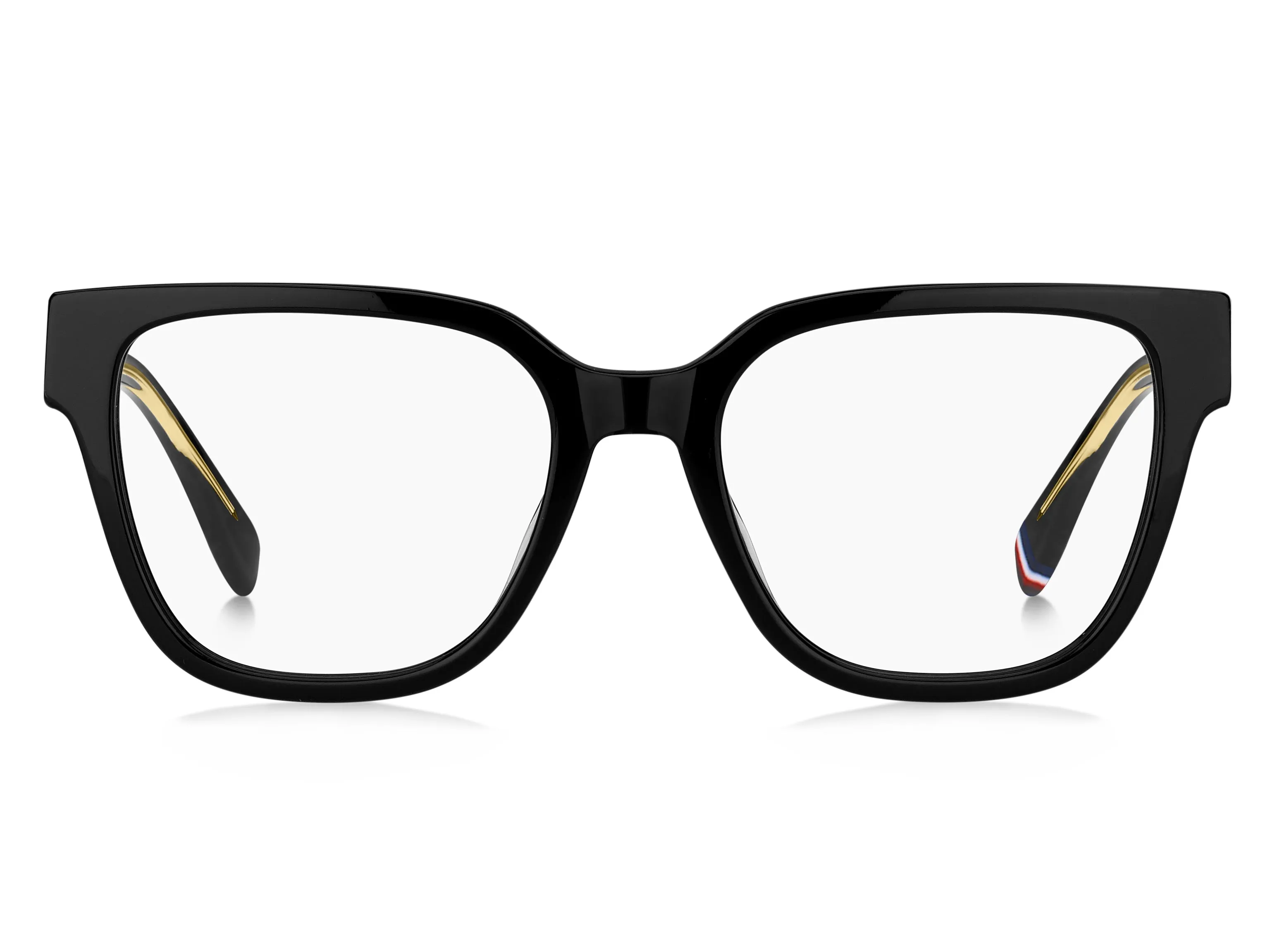 Tommy Hilfiger TH 2102 807 Montature da vista Acetato Nero Squadrata - immagine 2
