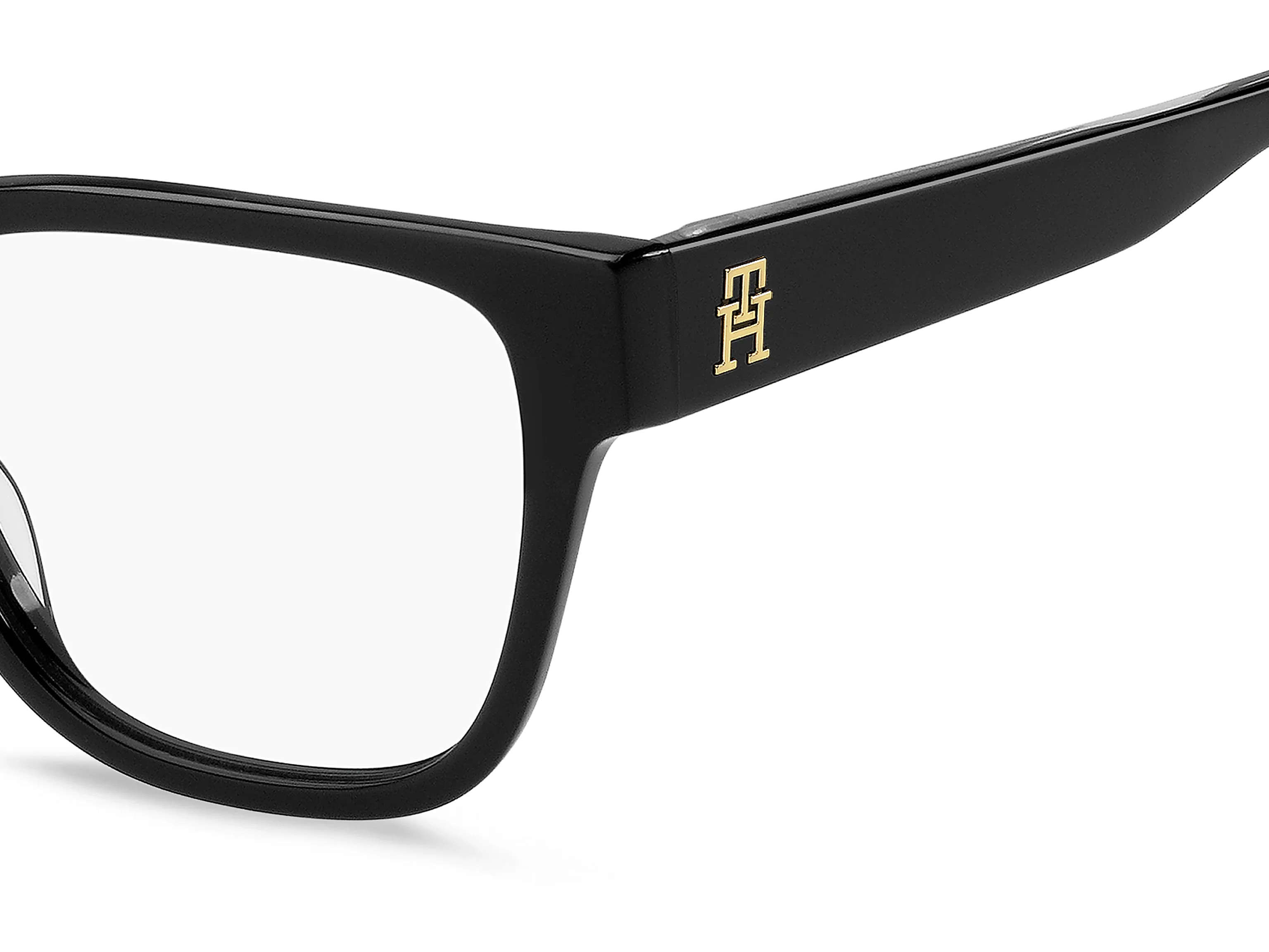 Tommy Hilfiger TH 2102 807 Montature da vista Acetato Nero Squadrata - immagine 3