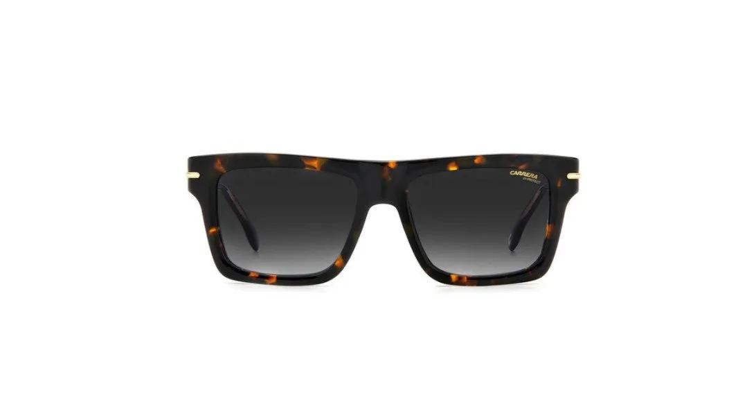 Carrera CARRERA 305/S 086/9O Occhiali da sole Acetato Havana Grigio Squadrata Sfumato - immagine 3