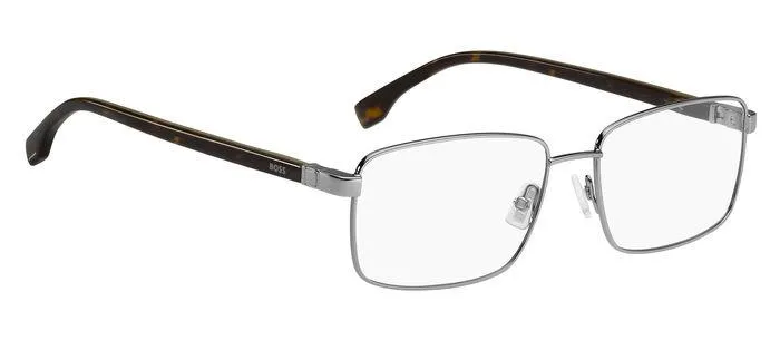 Hugo Boss BOSS 1495 31Z Montature da vista Metallo Grigio/Havana Squadrata - immagine 4