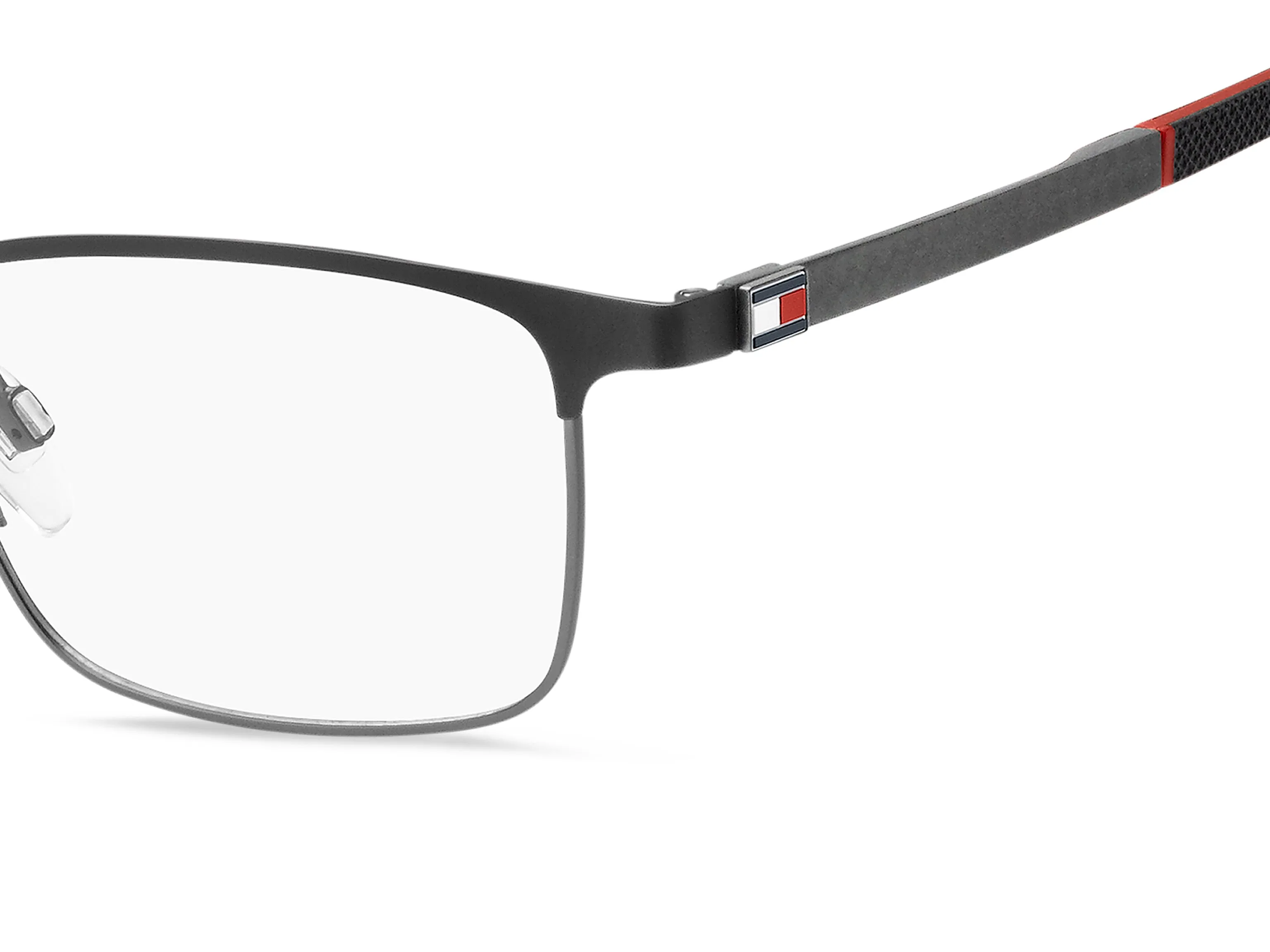 Tommy Hilfiger TH 1919 003 Montature da vista Acciaio Nero-opaco Squadrata - immagine 3