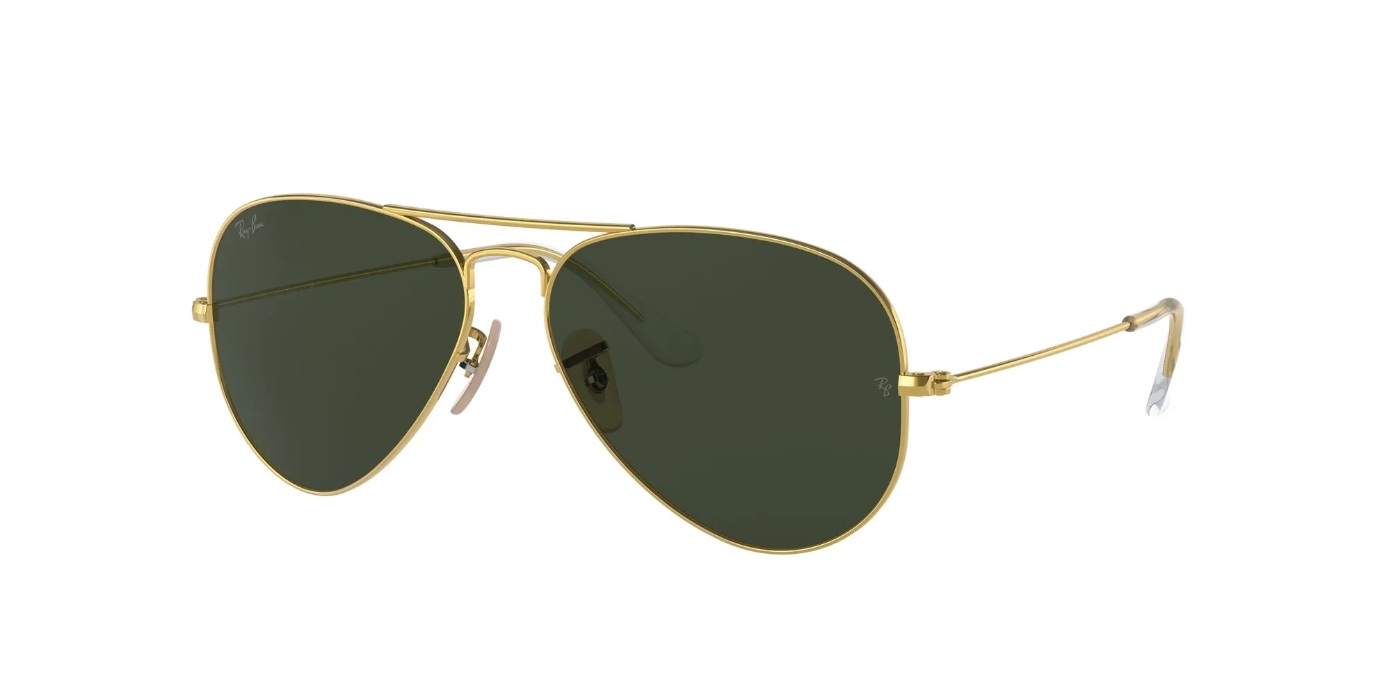 Ray - Ban RB3025 AVIATOR W3400 Occhiali da sole Metallo Oro G15 Pilot Normale - immagine 1