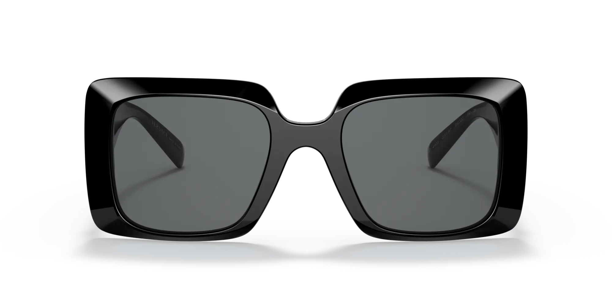 Versace VE4405 GB1/87 Occhiali da sole Acetato Nero Grigio Squadrata Normale - immagine 3