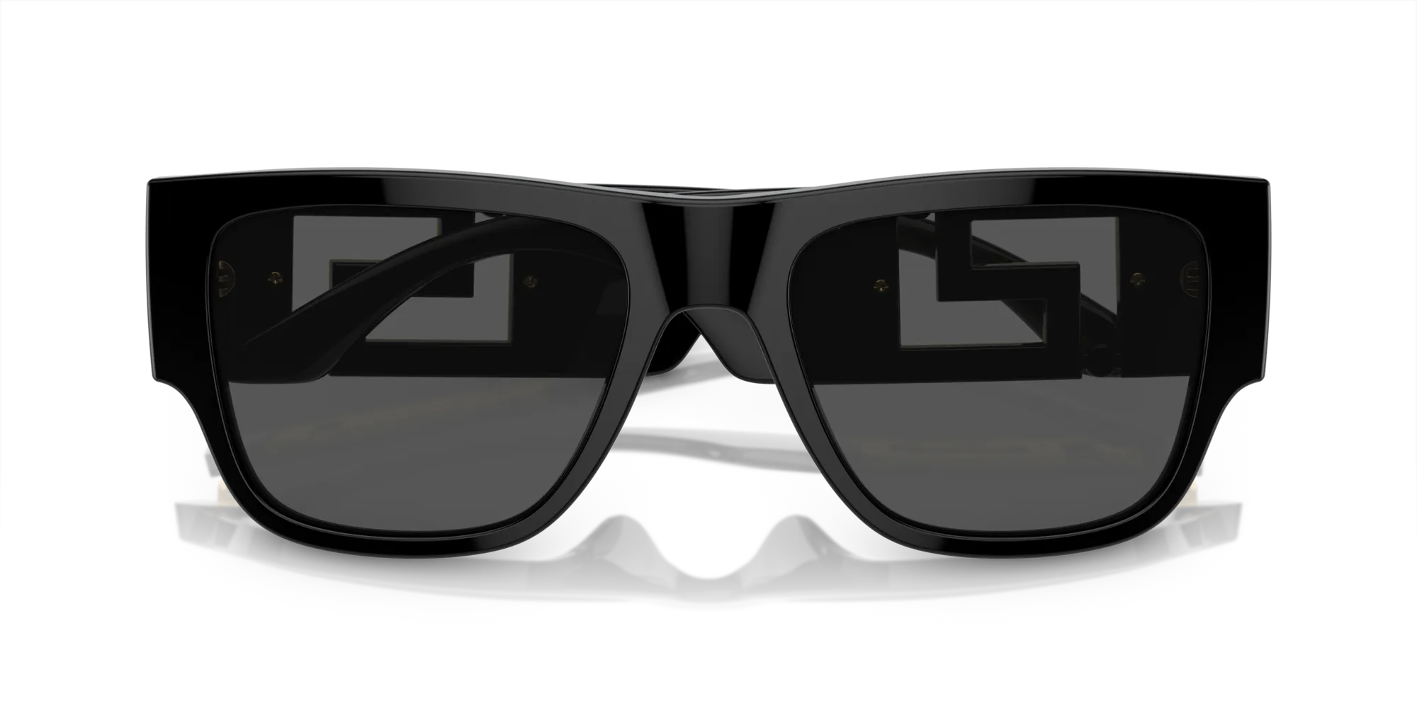 Versace VE4403 GB1/87 Occhiali da sole Acetato Nero Grigio Squadrata Normale - immagine 2