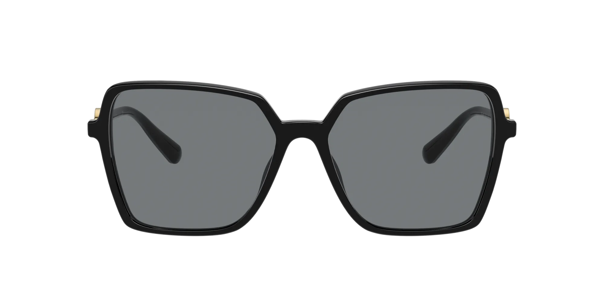 Versace VE4396 GB1/87 Occhiali da sole Acetato Nero Grigio Squadrata Normale - immagine 2