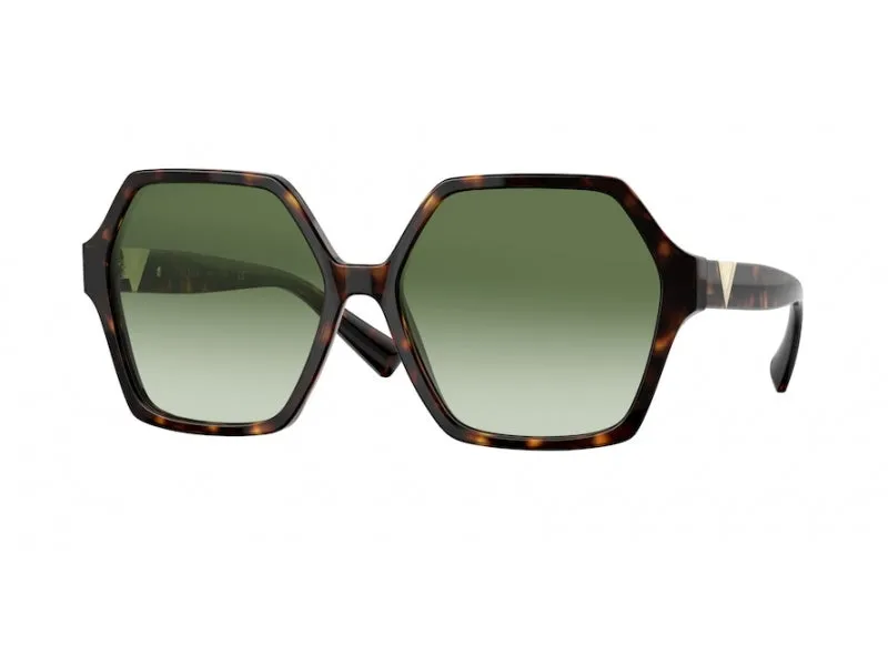 Valentino VA4088 30028E Occhiali da sole outlet Plastica Marrone Verde Geometrica Sfumato - immagine 1