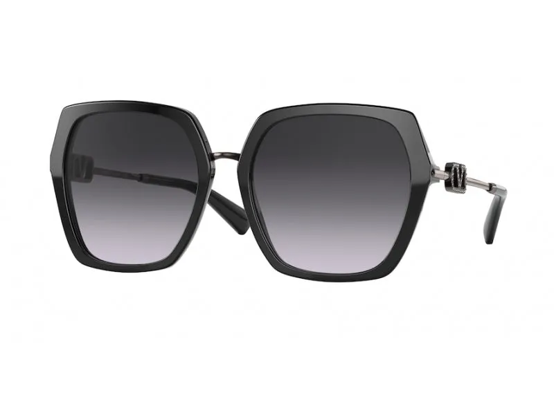 Valentino VA4081 50018G Occhiali da sole Plastica Nero Nero Geometrica Sfumato - immagine 1