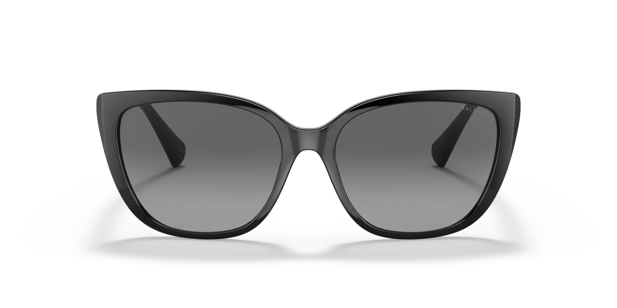 Ralph Lauren RA5274 5001T3 Occhiali da sole Iniettato Nero Grigio Farfalla Polarizzata Sfumato - immagine 3