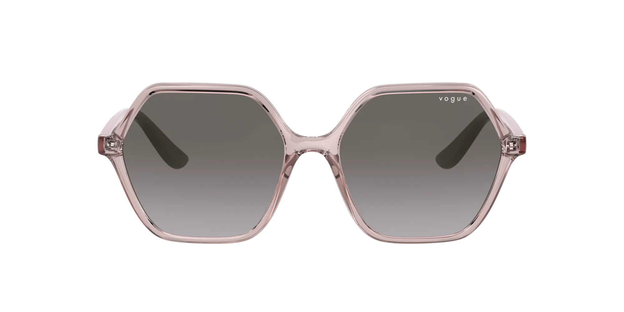 VOGUE EYEWEAR VO5361S 28288H Occhiali da sole Iniettato Rosa Viola Squadrata Normale Sfumato - immagine 2