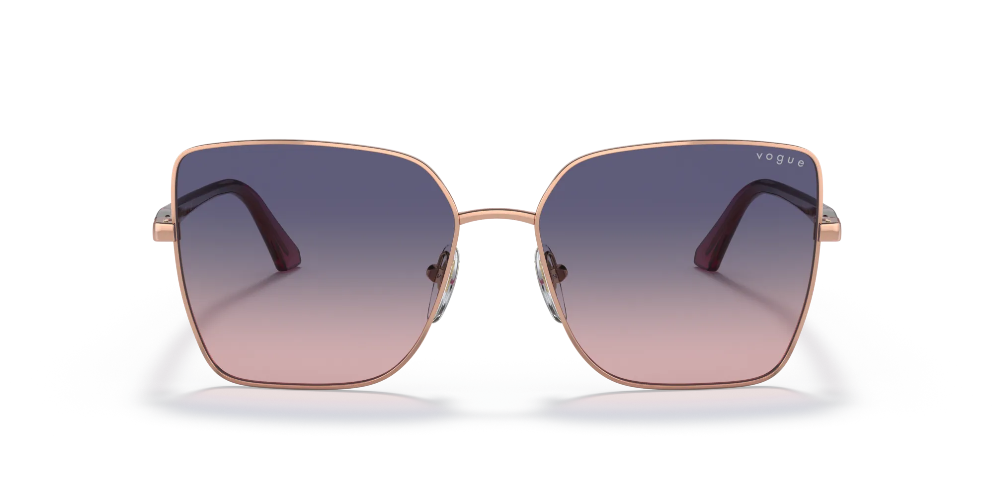 VOGUE EYEWEAR VO4199S 5075I6 Occhiali da sole Metallo Rosa Rosa Farfalla Normale Sfumato - immagine 3