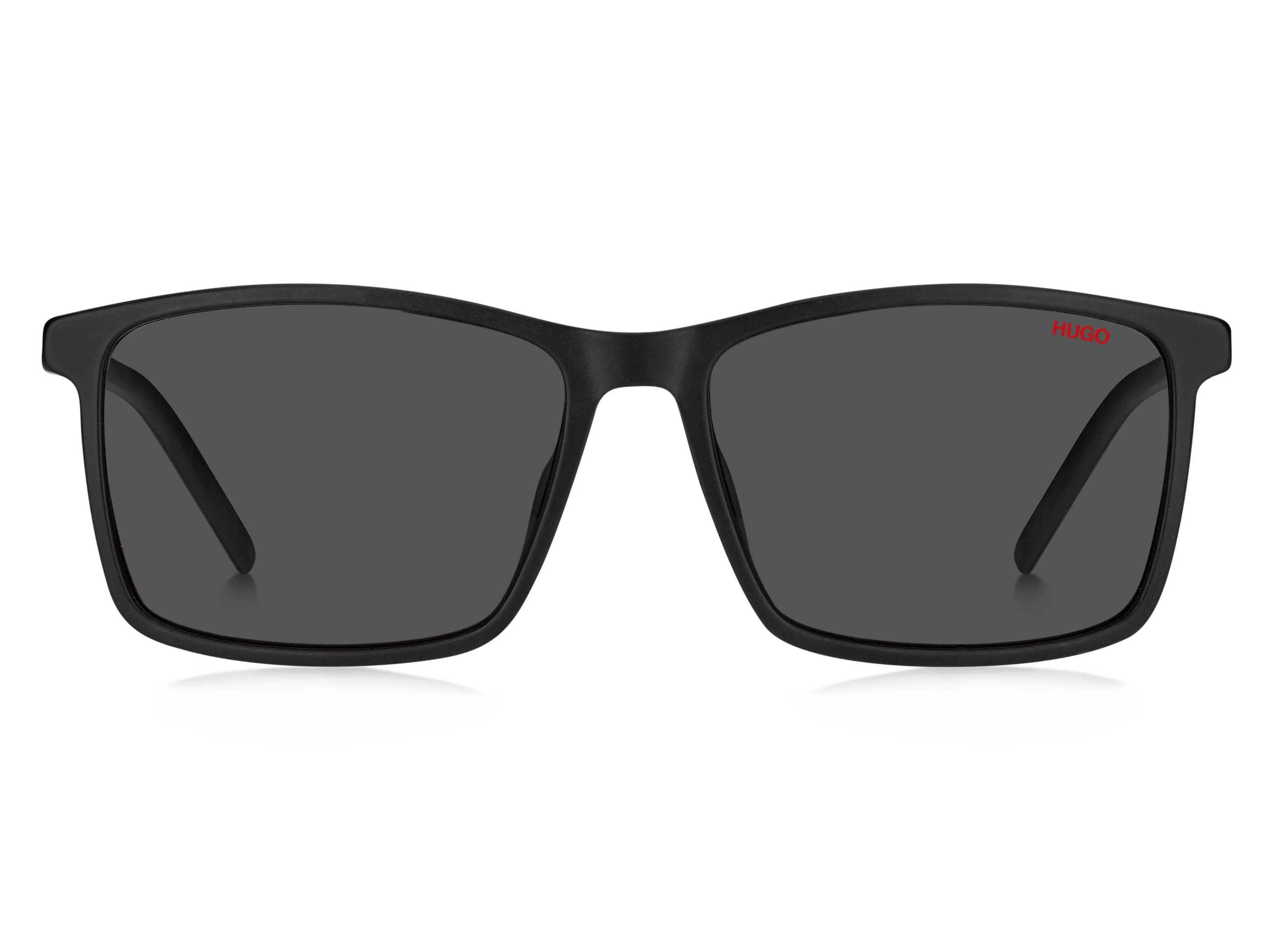 Hugo Boss HG 1099/S 003/IR Occhiali da sole Acetato Nero-opaco Grigio Squadrata Normale - immagine 2