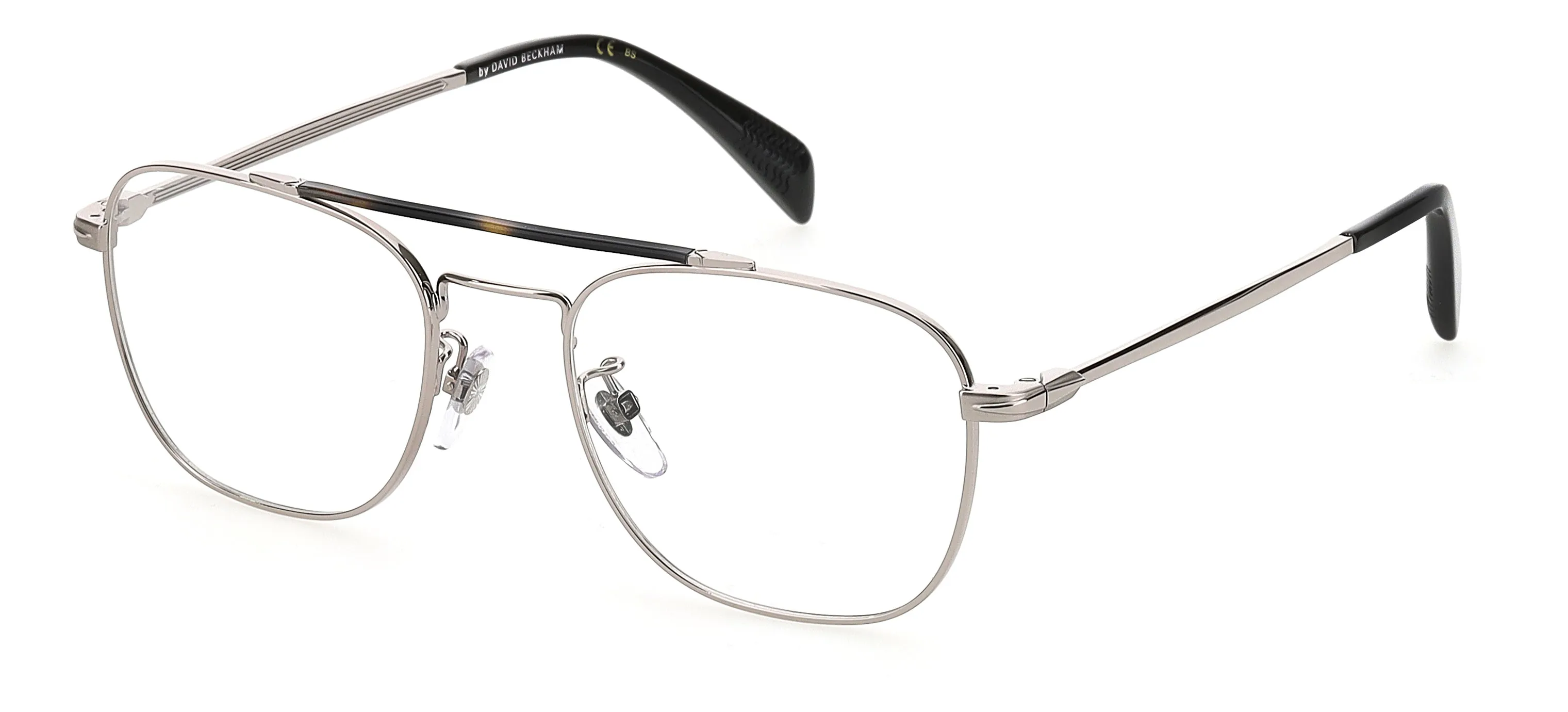 DAVID BECKHAM DB 1016 6LB Montature da vista Metallo Argento Squadrata - immagine 1