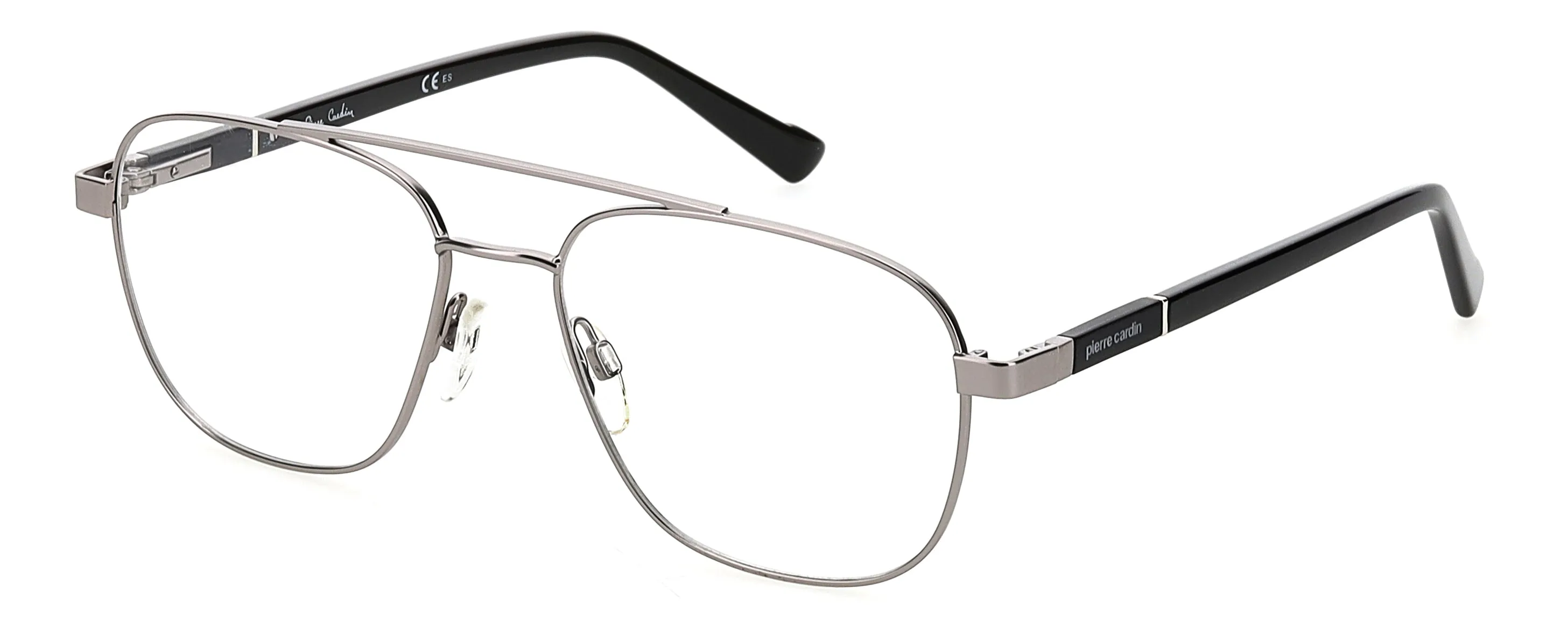 Pierre Cardin P.C. 6866 R81 Montature da vista Acciaio Grigio Pilot - immagine 1