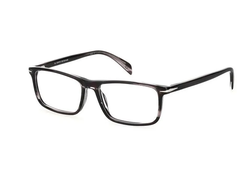 DAVID BECKHAM DB 1019 2W8 Montature da vista Acetato Grigio Squadrata - immagine 1