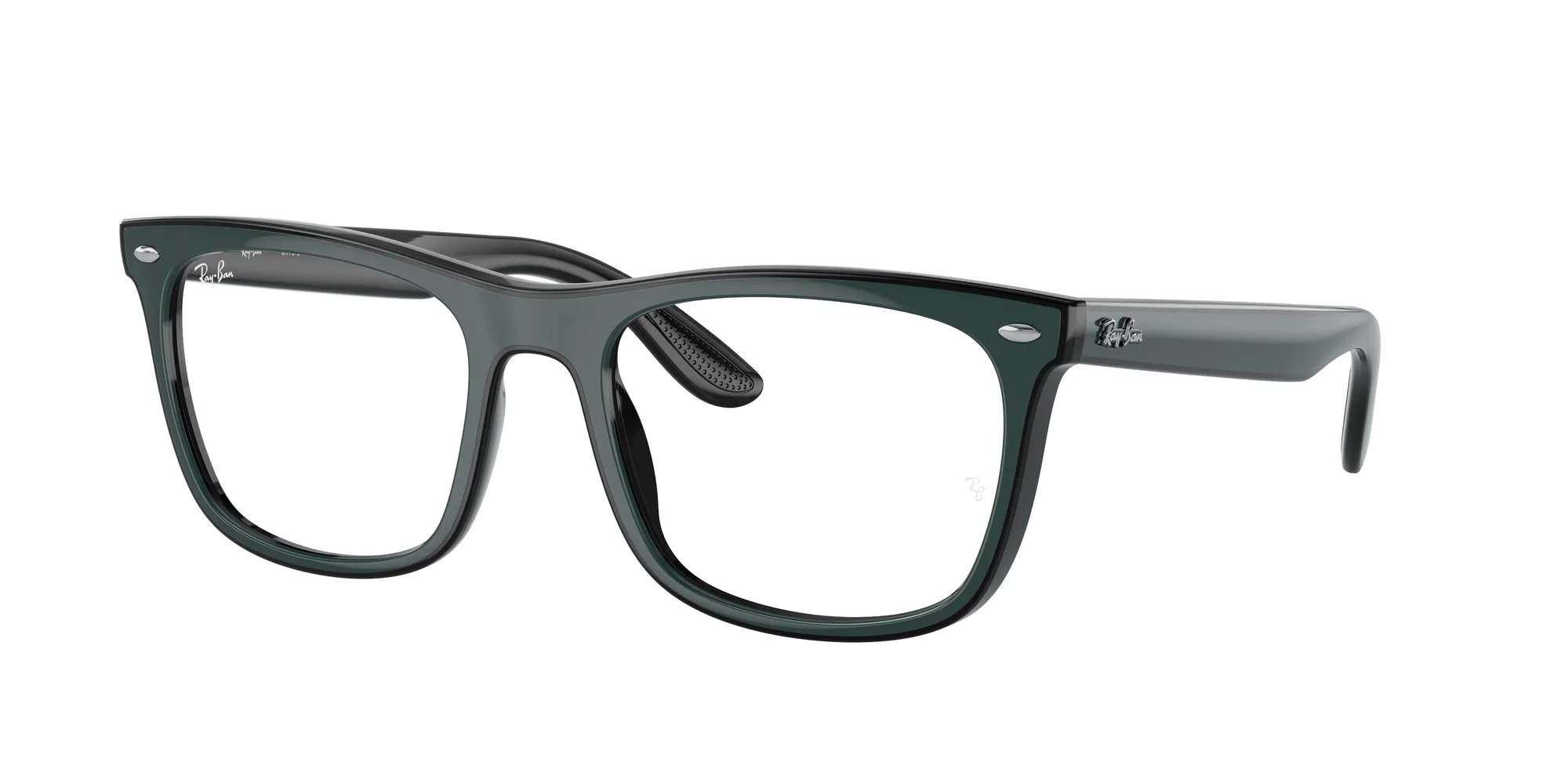 Ray - Ban RX7209 8214 Montature da vista Plastica Verde Squadrata - immagine 1