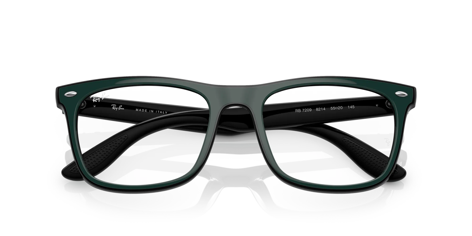 Ray - Ban RX7209 8214 Montature da vista Plastica Verde Squadrata - immagine 2