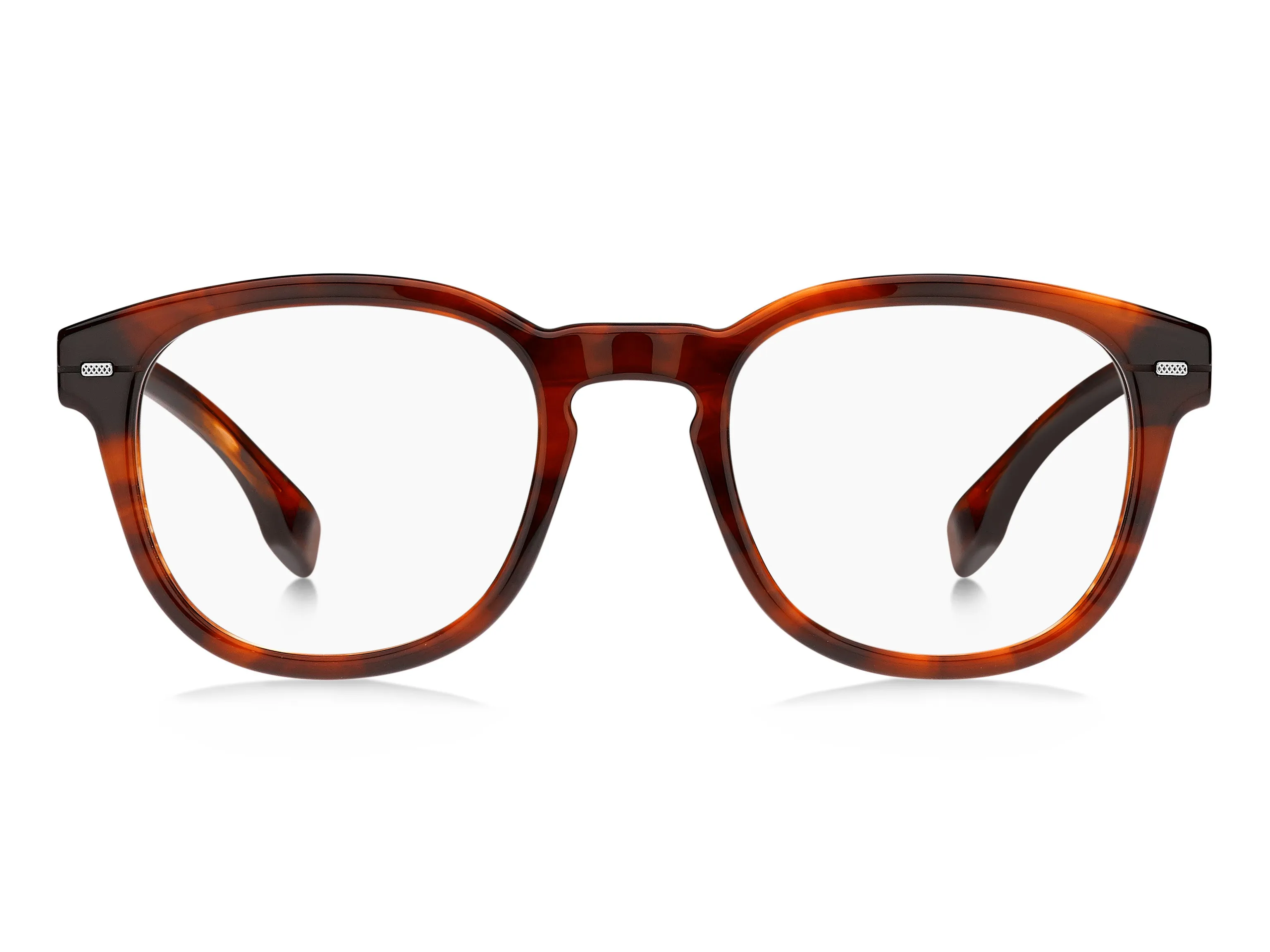 Hugo Boss BOSS 1384 EX4 Montature da vista outlet Acetato Marrone Squadrata - immagine 2
