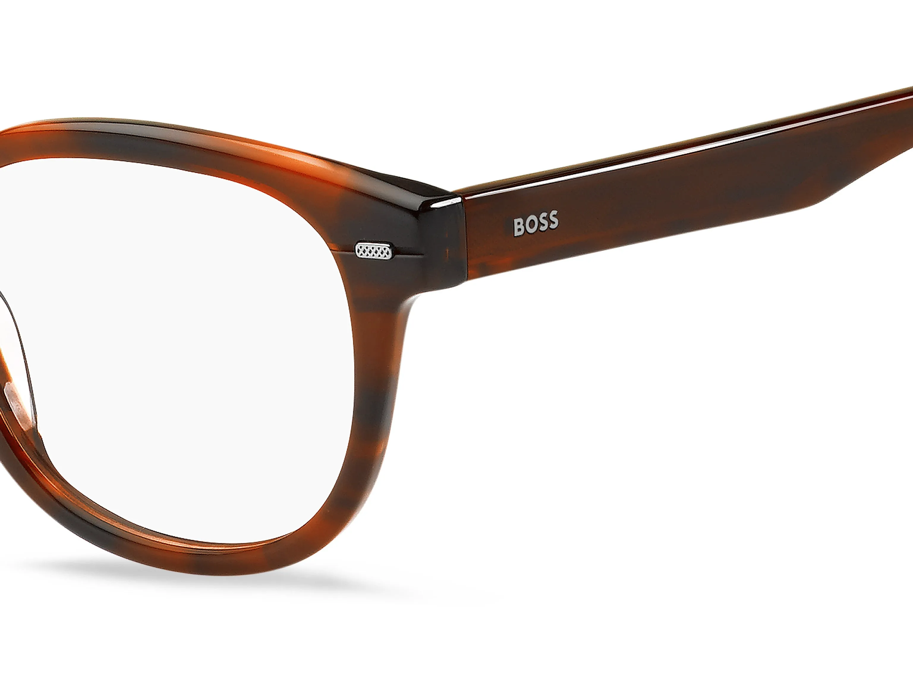 Hugo Boss BOSS 1384 EX4 Montature da vista outlet Acetato Marrone Squadrata - immagine 3