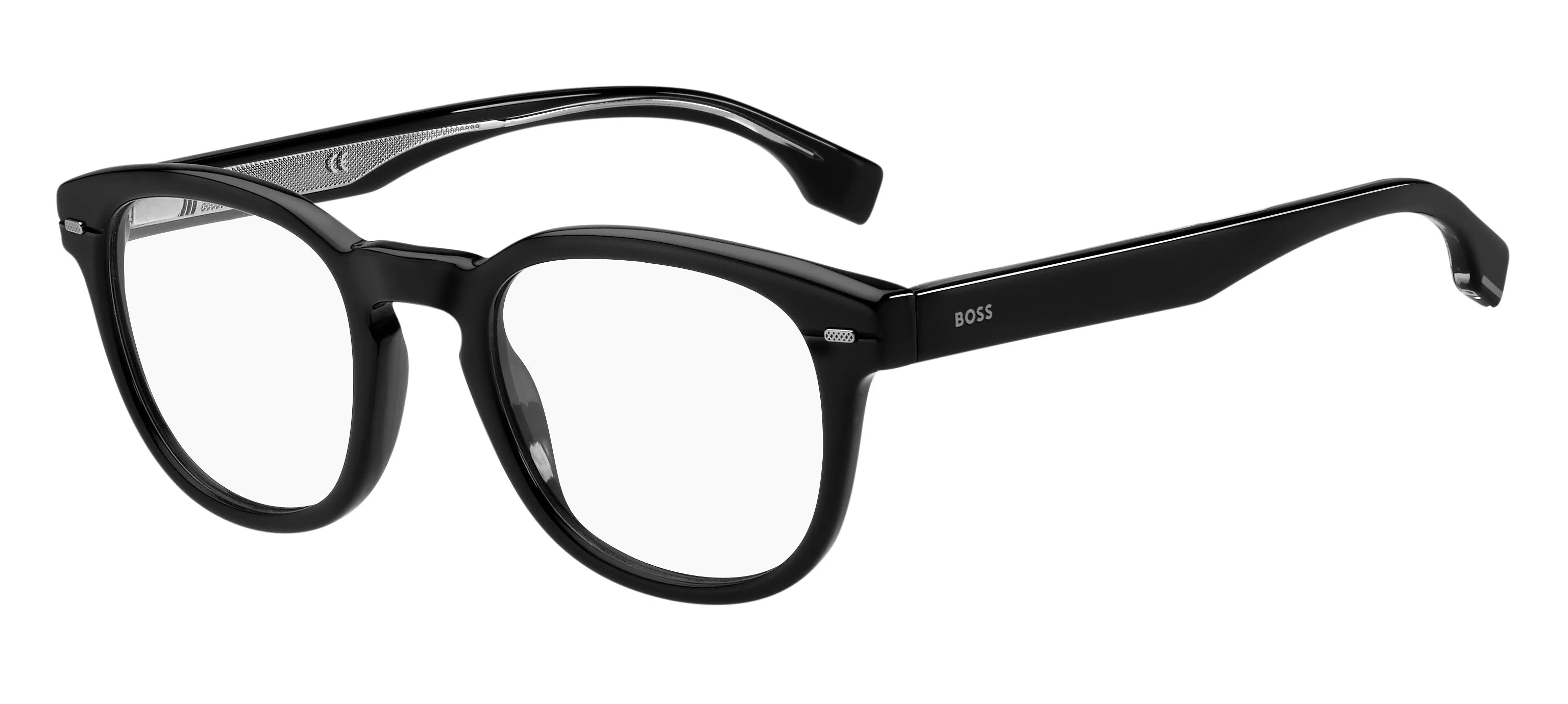 Hugo Boss BOSS 1384 807 Montature da vista outlet Acetato Nero Squadrata - immagine 1
