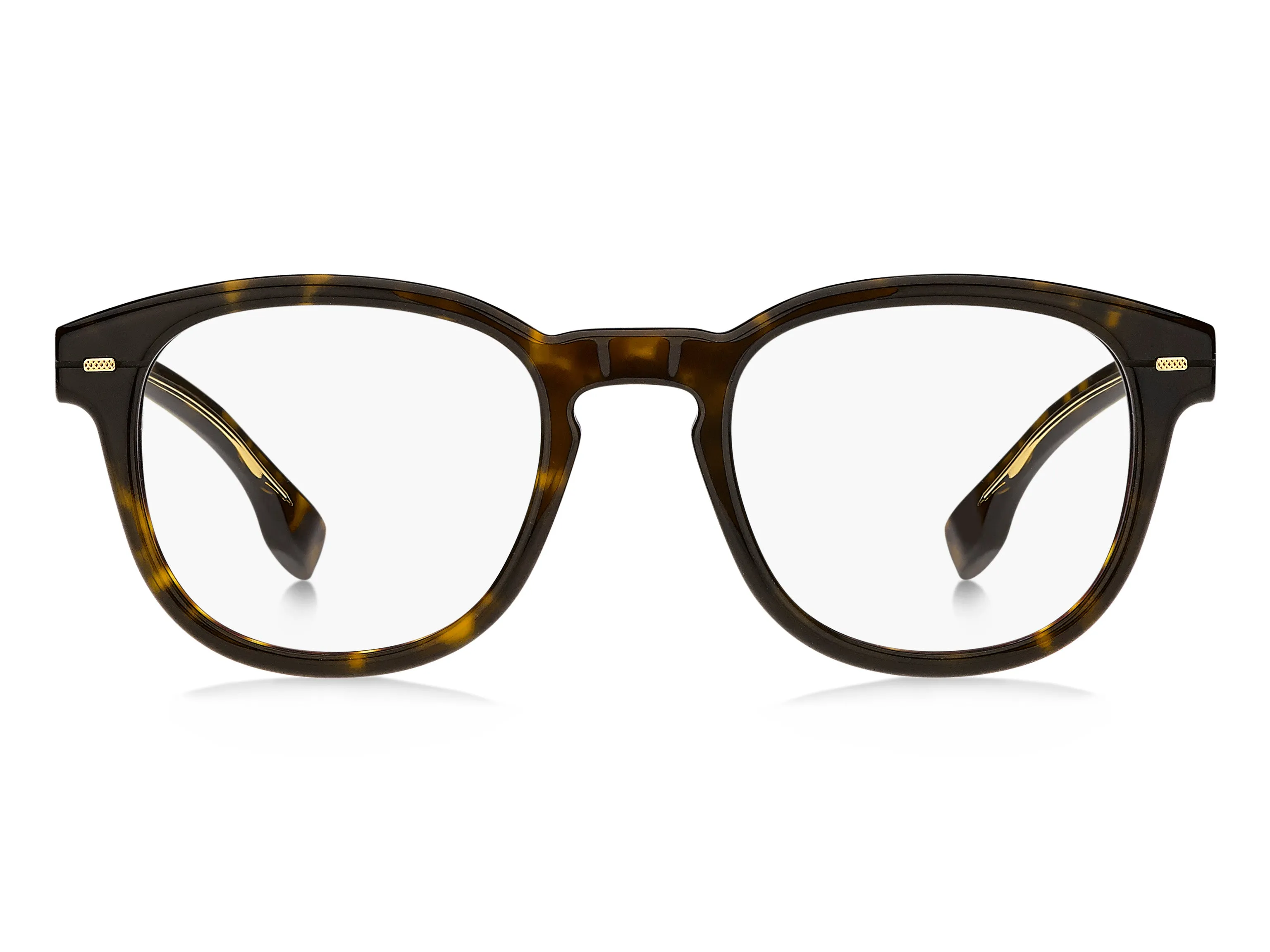 Hugo Boss BOSS 1384 086 Montature da vista Acetato Havana Squadrata - immagine 2