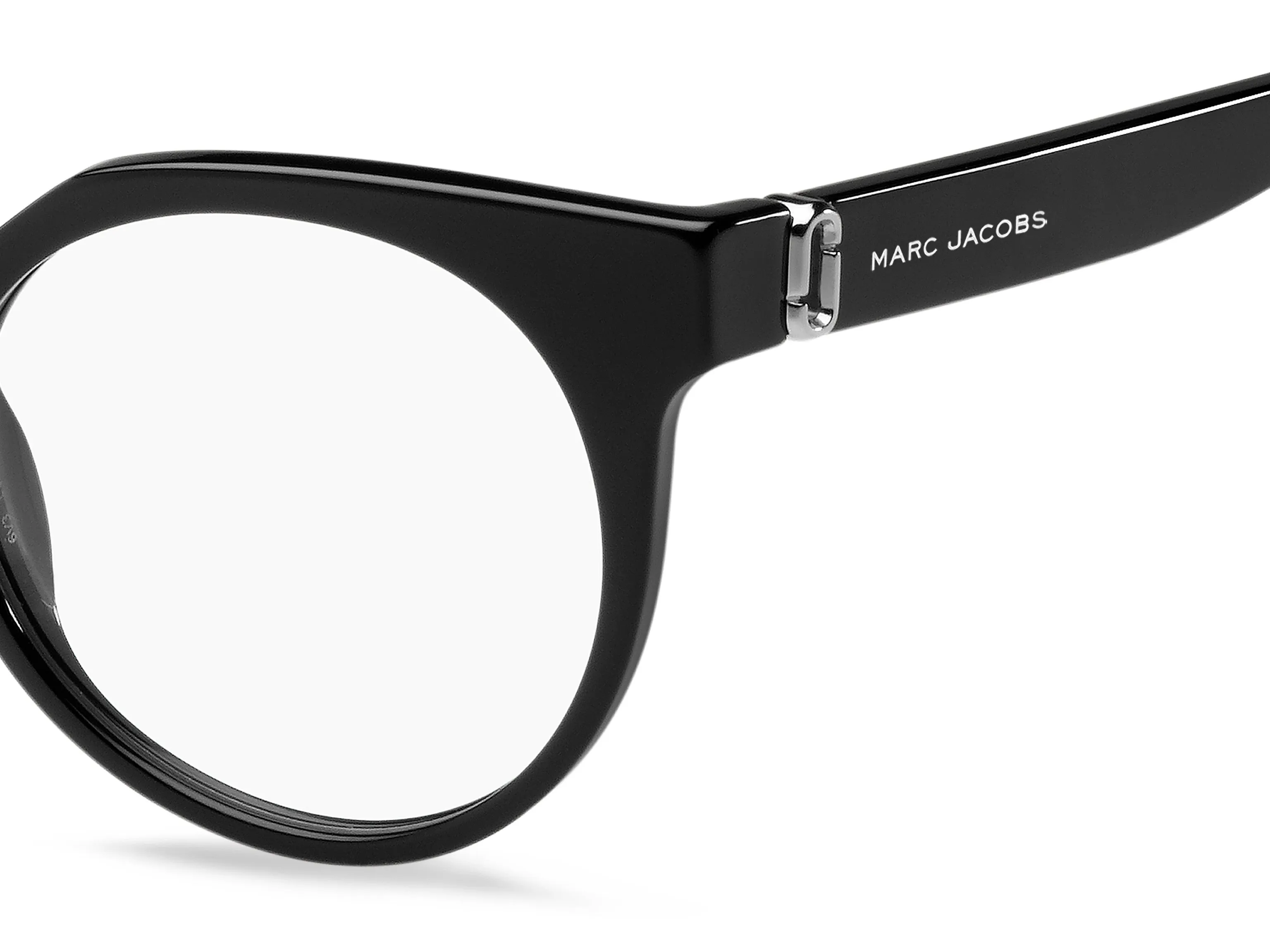 Marc Jacobs MARC 114 807 Montature da vista Acetato Nero Rotonda - immagine 3