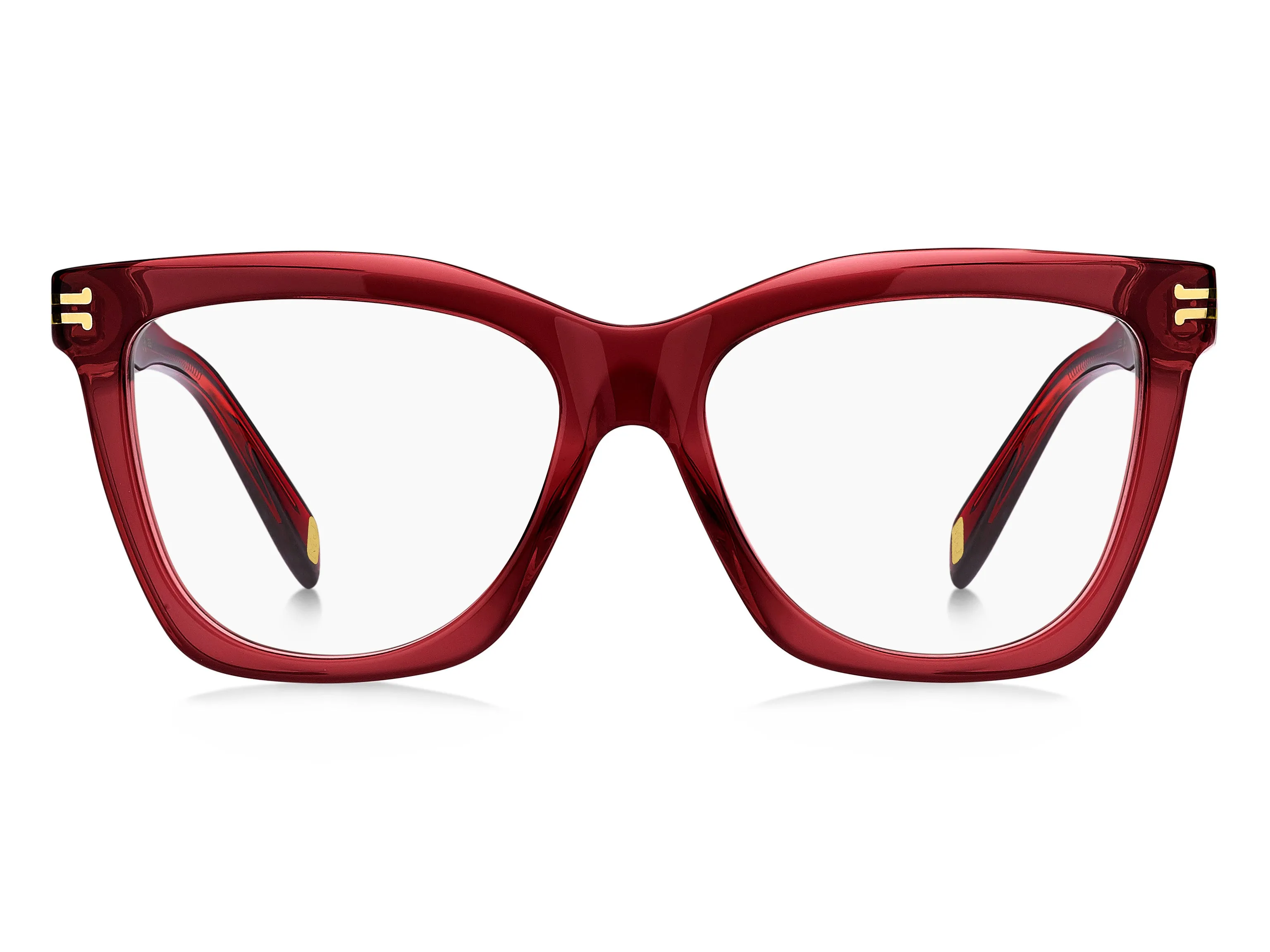 Marc Jacobs MJ 1033 LHF Montature da vista Acetato Bordeaux Squadrata - immagine 2