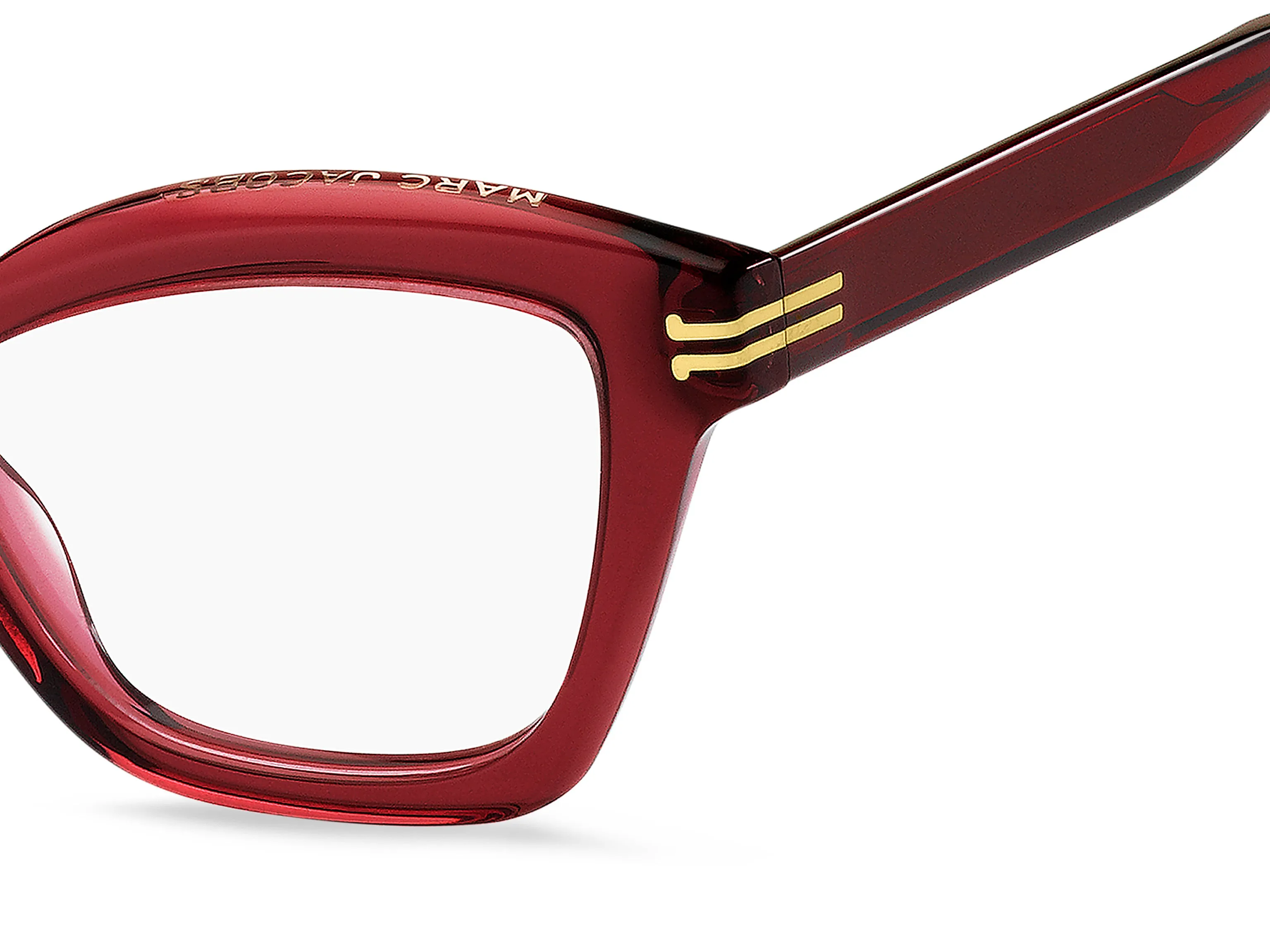 Marc Jacobs MJ 1032 LHF Montature da vista Acetato Bordeaux Cat Eye - immagine 3