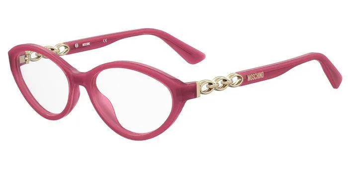 Moschino MOS597 8CQ Montature da vista outlet Acetato Ciliegia Rotonda - immagine 1