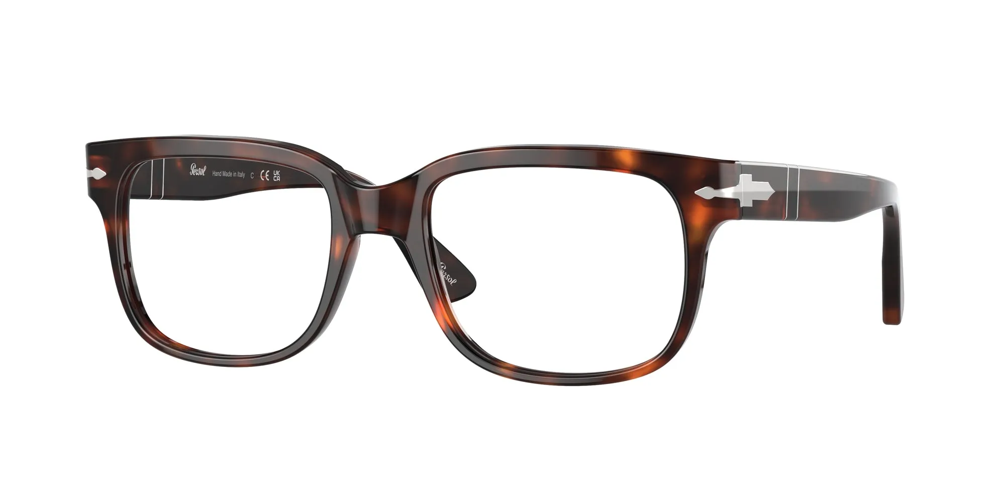 Persol PO3252V 24 Montature da vista Plastica Havana Squadrata - immagine 1