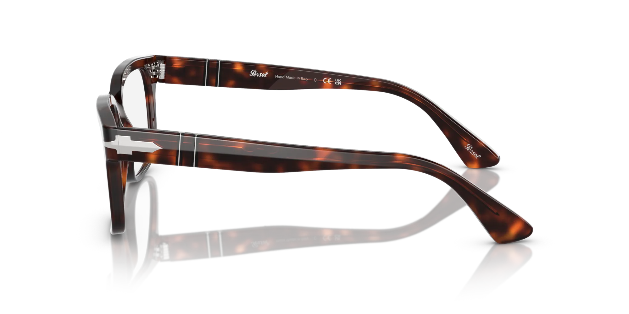 Persol PO3252V 24 Montature da vista Plastica Havana Squadrata - immagine 4