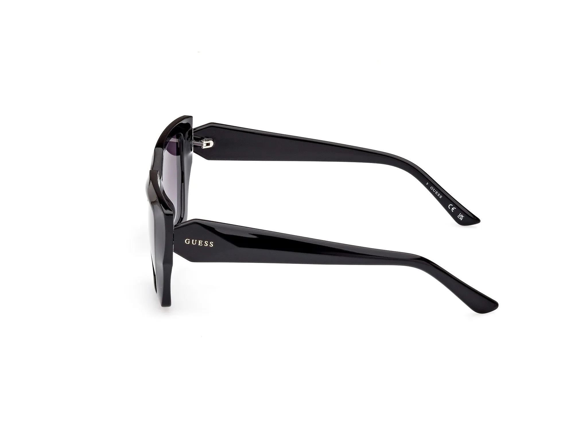Guess GU7896 01B Occhiali da sole Iniettato Geometrica Normale Sfumato - immagine 2