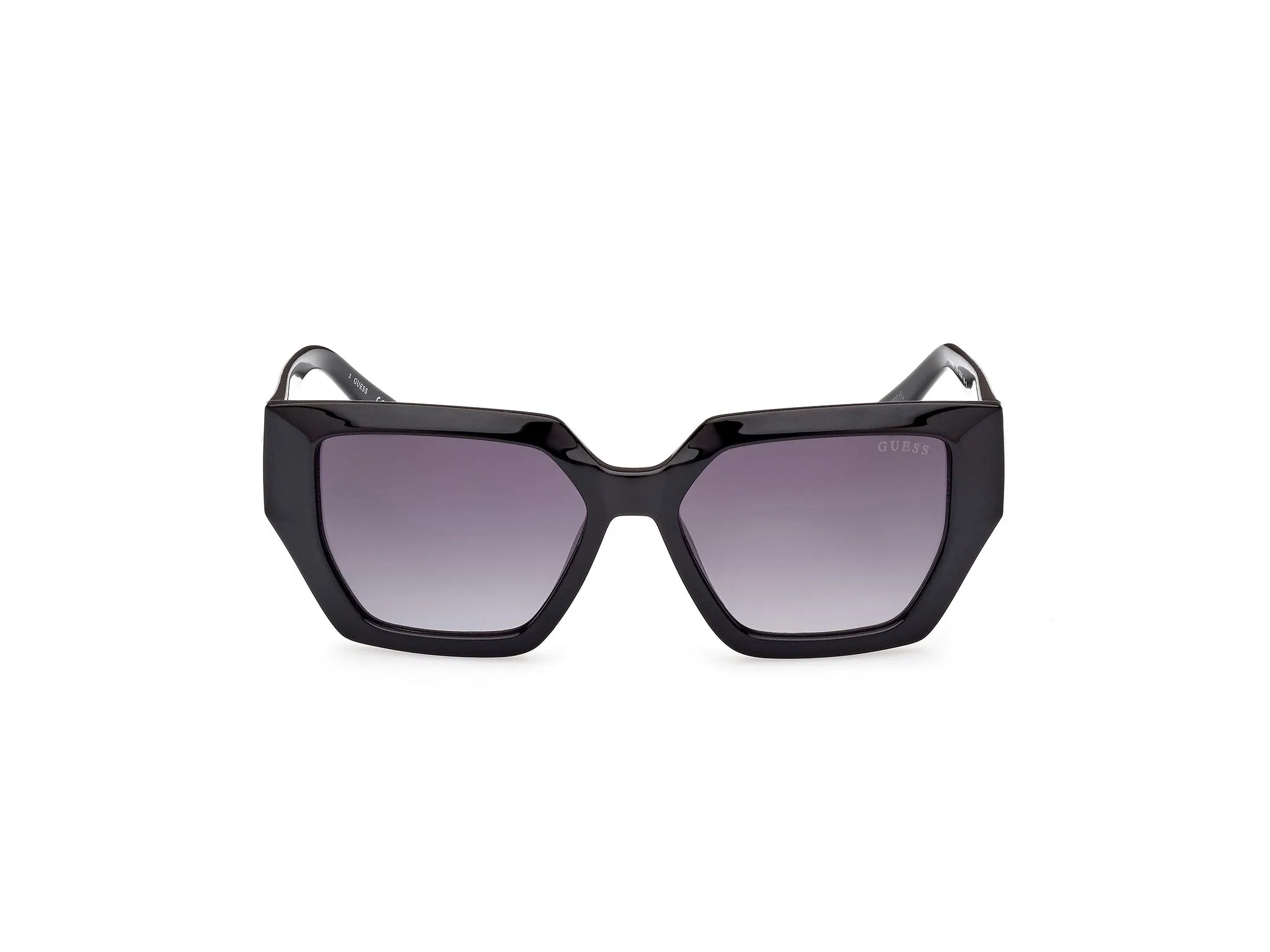 Guess GU7896 01B Occhiali da sole Iniettato Geometrica Normale Sfumato - immagine 3