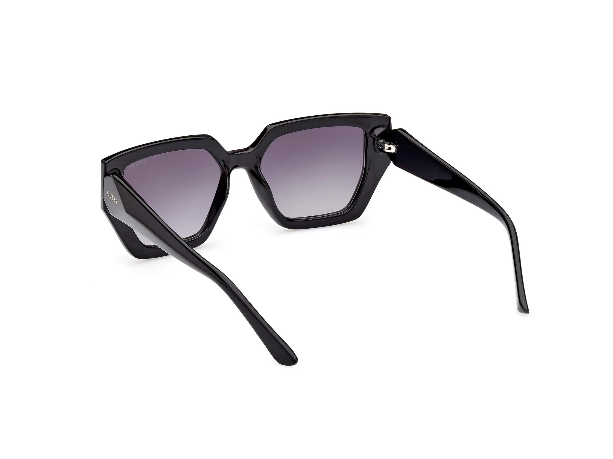 Guess GU7896 01B Occhiali da sole Iniettato Geometrica Normale Sfumato - immagine 4