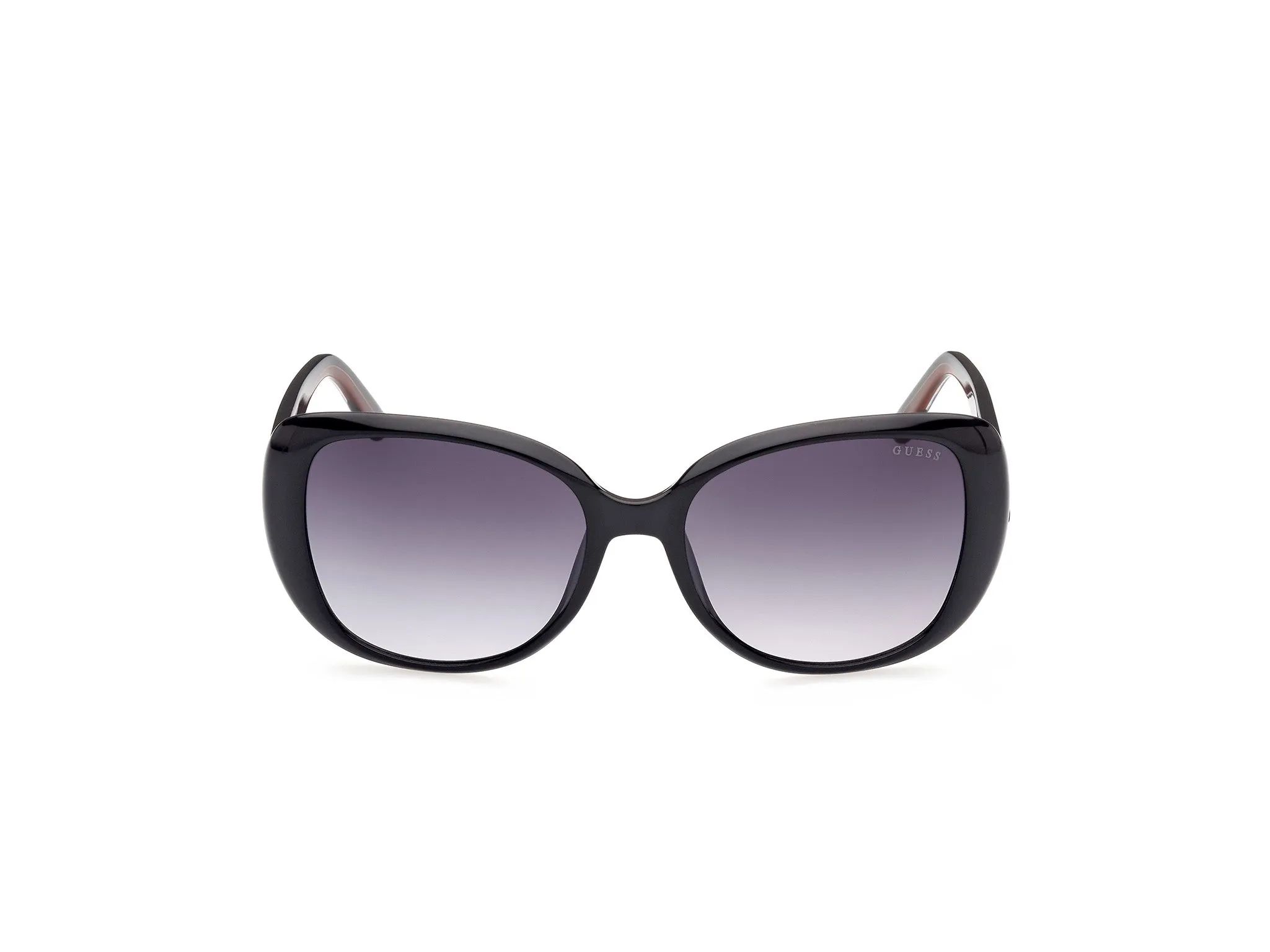 Guess GU7822 01B Occhiali da sole Iniettato Nero Grigio Squadrata Normale Sfumato - immagine 2