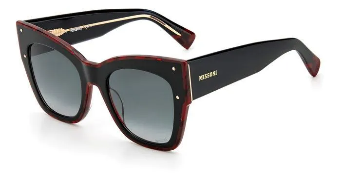 Missoni MIS 0040/S WR7/9O Occhiali da sole Bio Pmma Nero Grigio Farfalla Normale Sfumato - immagine 1