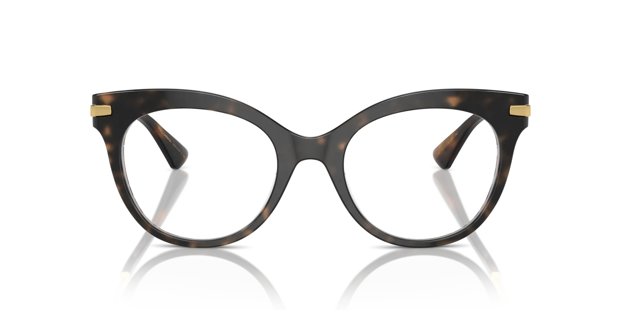 Dolce & Gabbana DG3392 3217 Montature da vista Acetato Tartaruga Trasparente Farfalla Normale - immagine 3