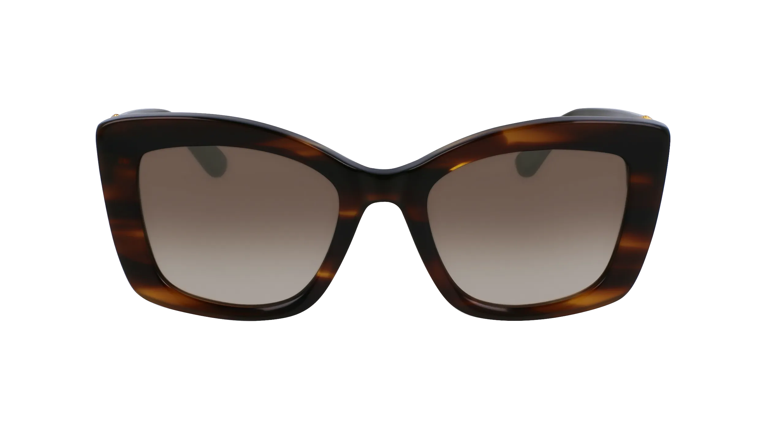 Karl Lagerfeld KL6139S 212 Occhiali da sole Acetato Marrone Marrone Squadrata Normale Sfumato - immagine 2