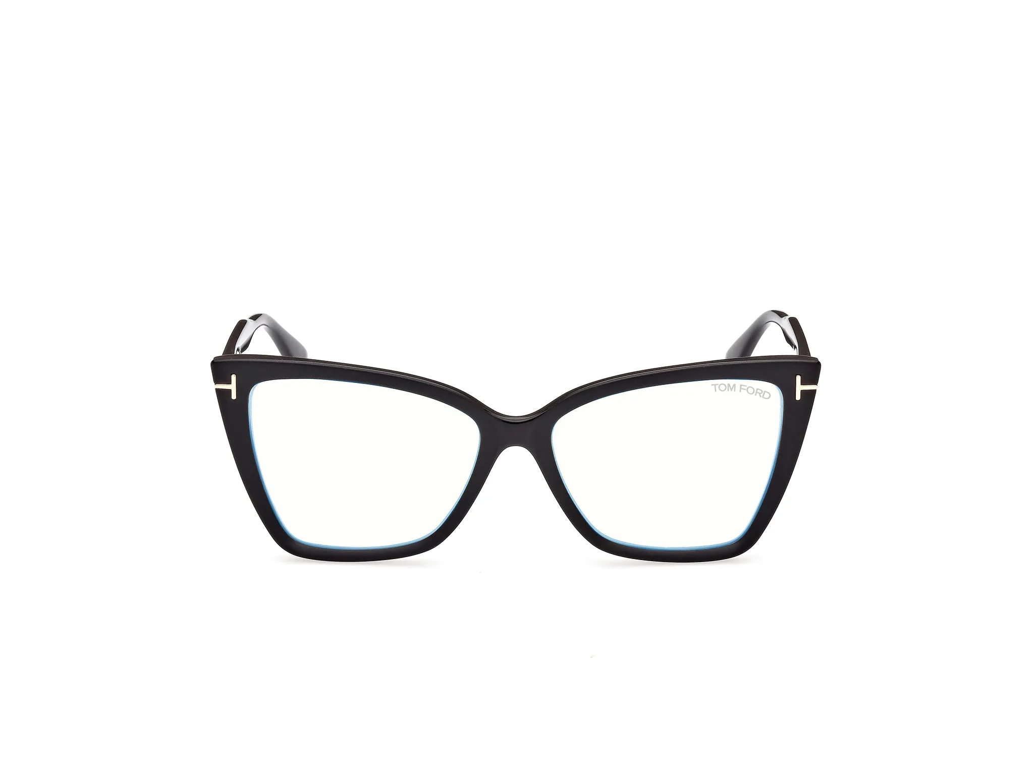 TOM FORD FT5844-B 5 Montature da vista Iniettato Nero Cat Eye Normale - immagine 2