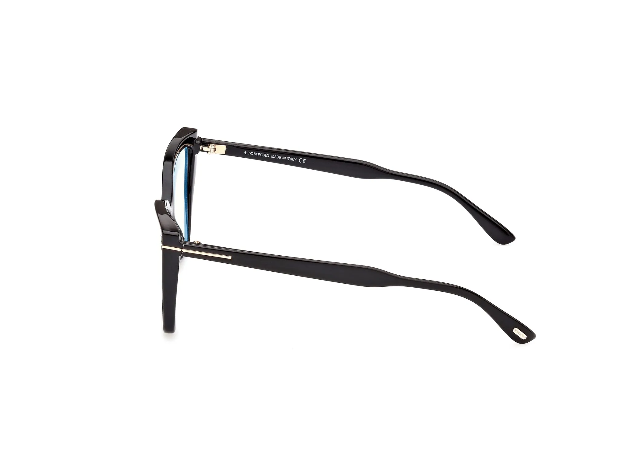TOM FORD FT5844-B 5 Montature da vista Iniettato Nero Cat Eye Normale - immagine 3