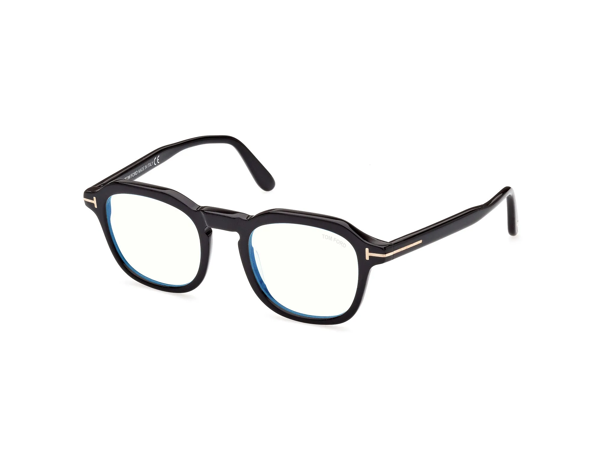 TOM FORD FT5836-B 1 Montature da vista Acetato Nero Geometrica Normale - immagine 1