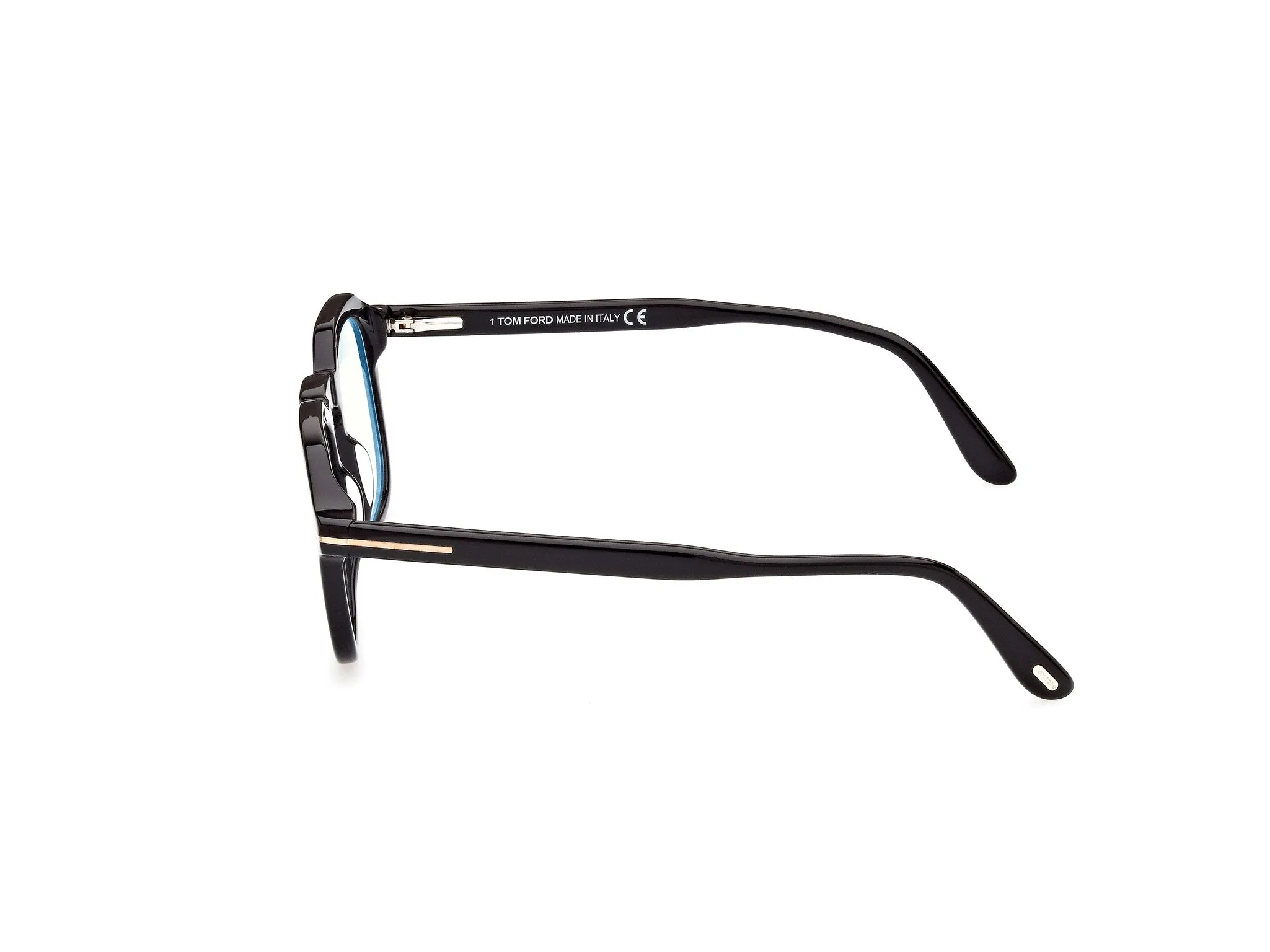 TOM FORD FT5836-B 1 Montature da vista Acetato Nero Geometrica Normale - immagine 3