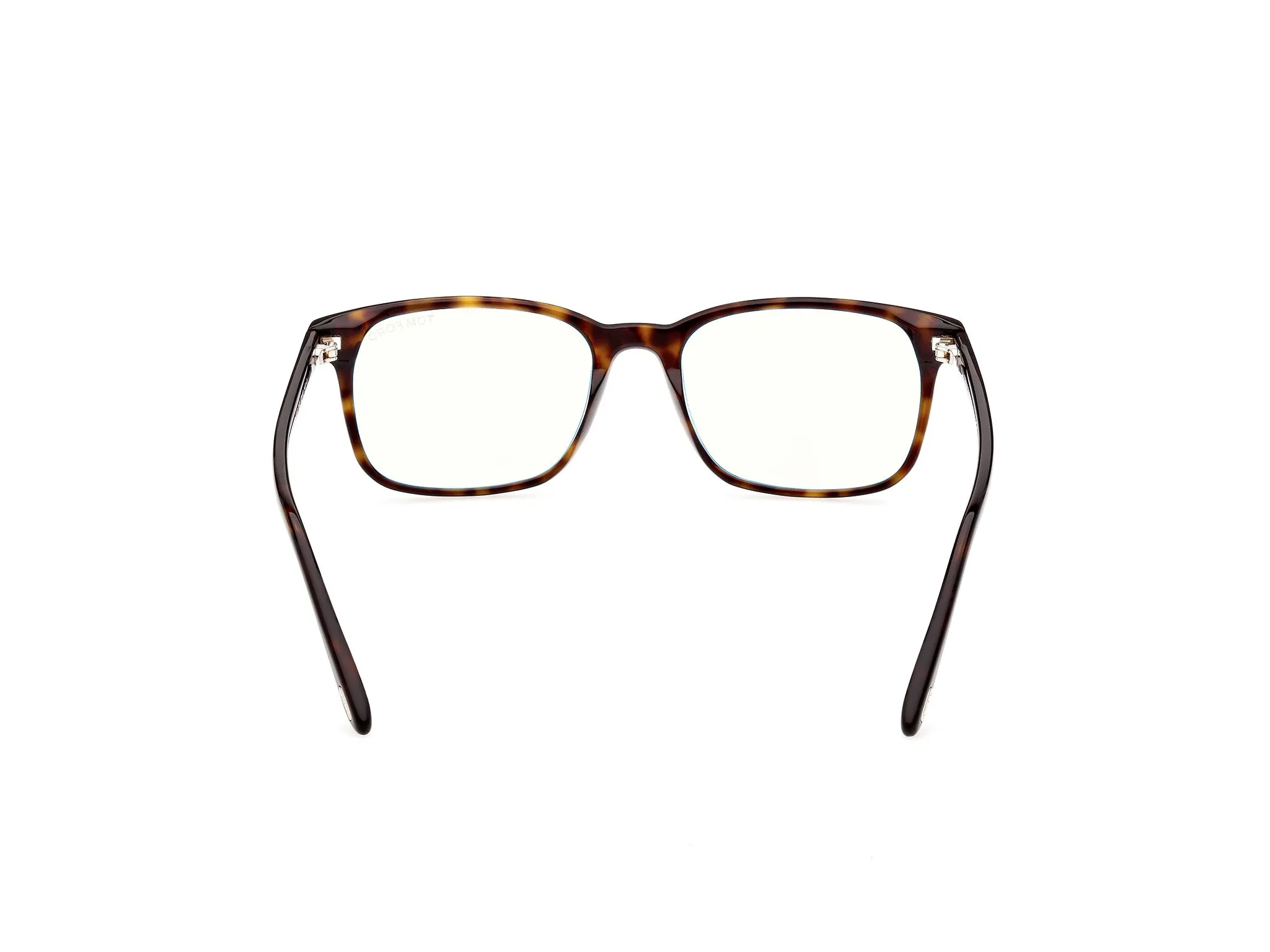 TOM FORD FT5831-B 52 Montature da vista Acetato Havana Squadrata Anti-luce blu - immagine 4