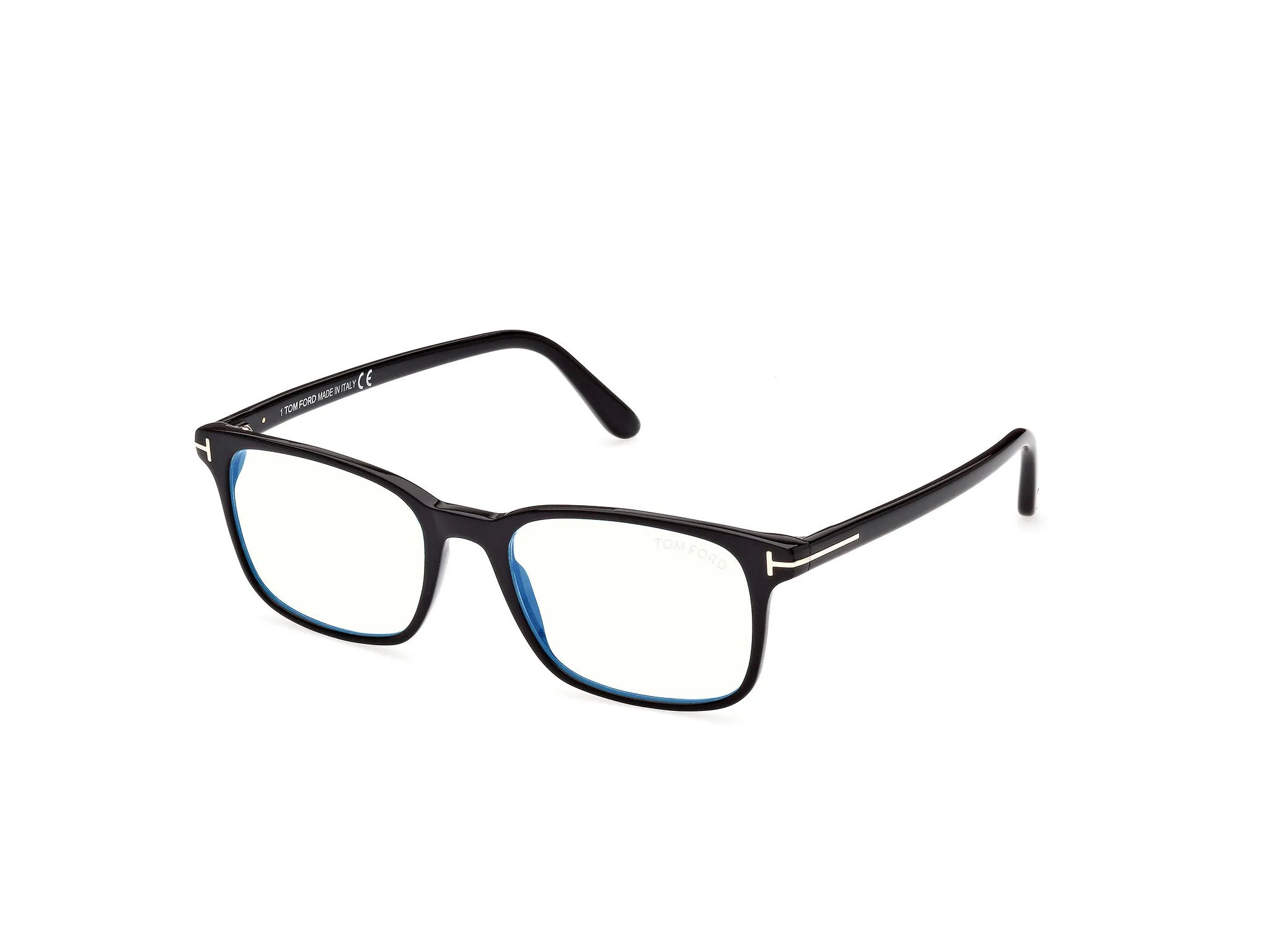 TOM FORD FT5831-B 1 Montature da vista Acetato Nero Squadrata Normale - immagine 1