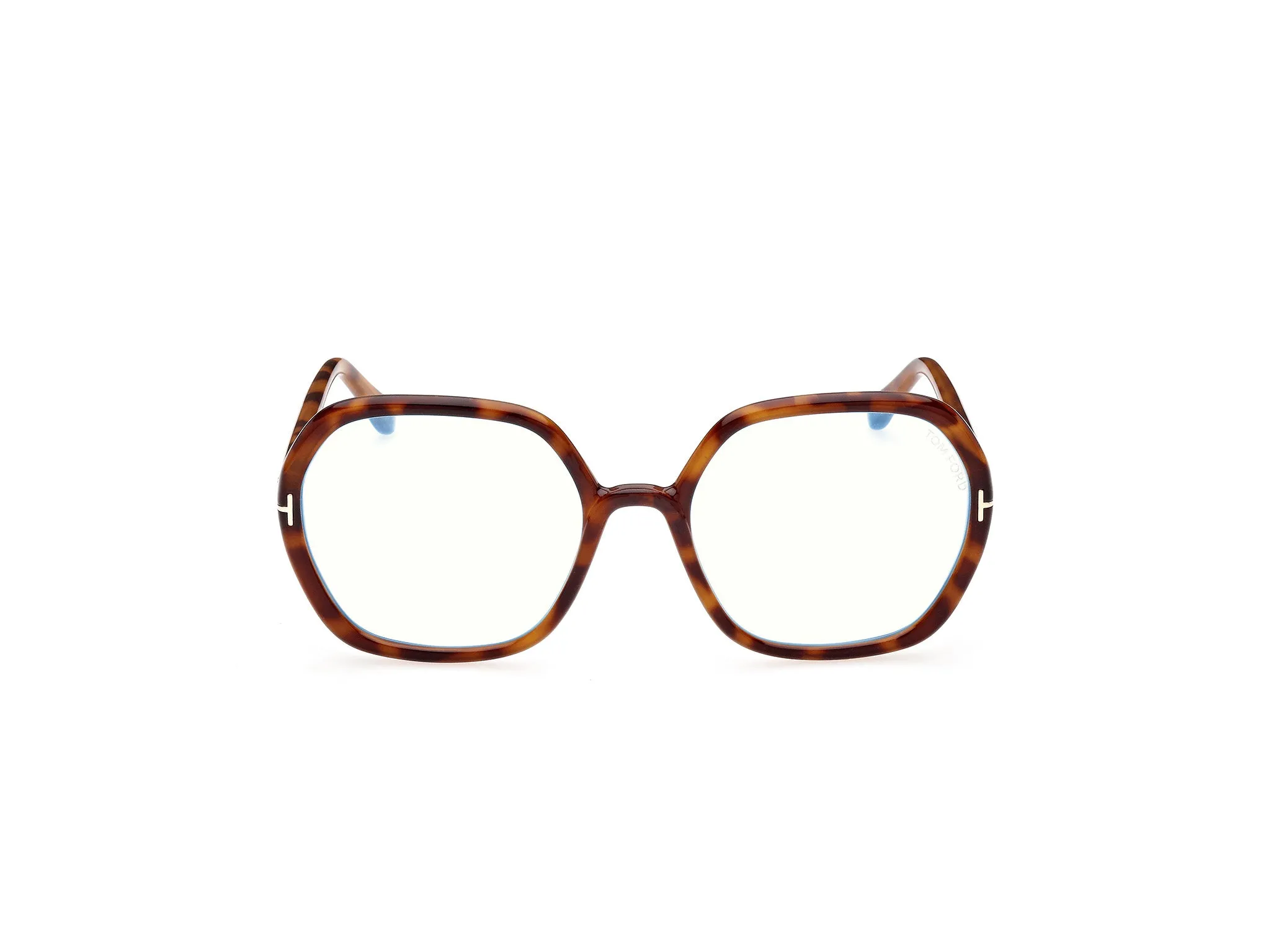 TOM FORD FT5814-B 53 Montature da vista Iniettato Havana Geometrica Normale - immagine 2