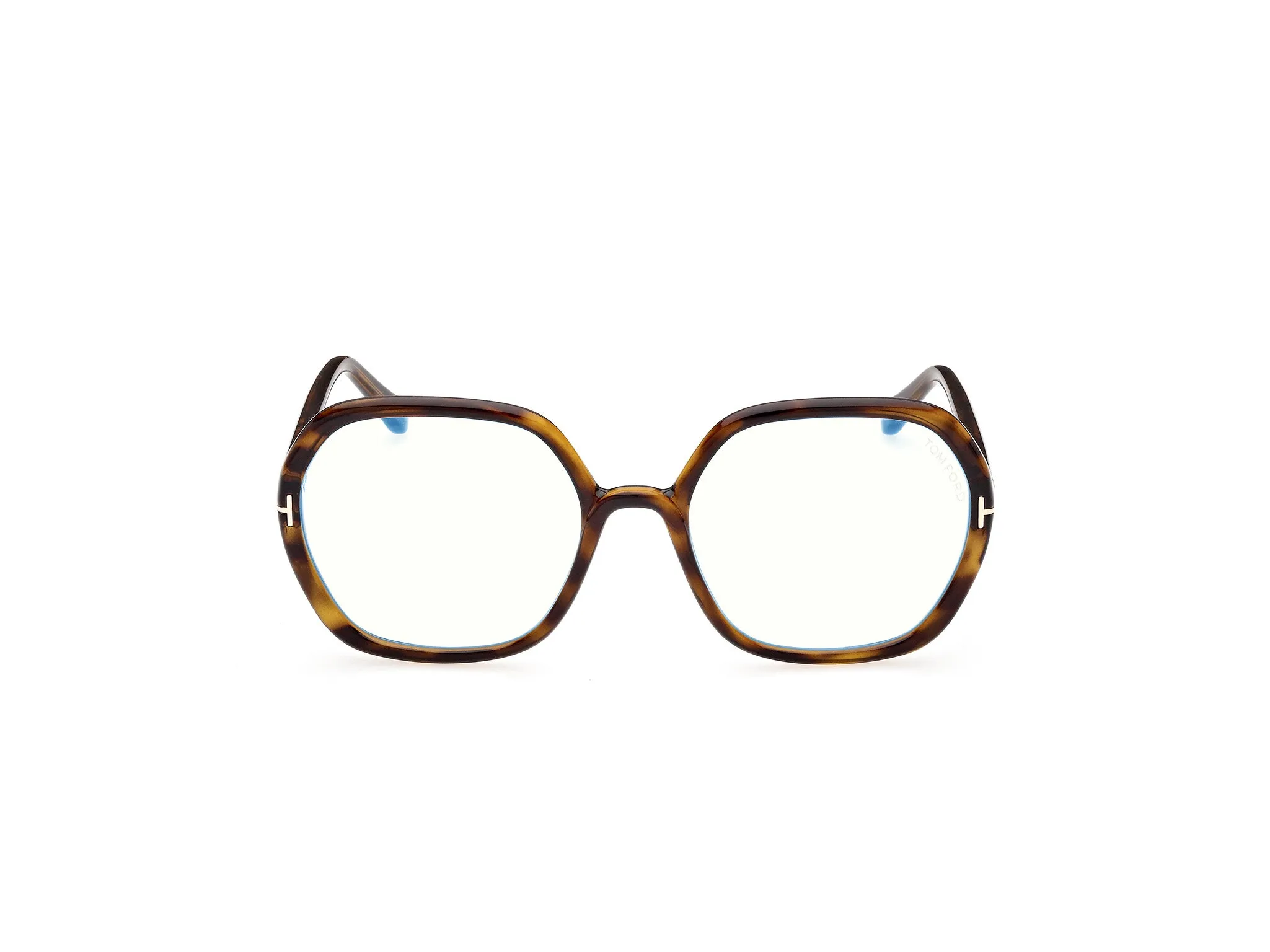 TOM FORD FT5814-B 52 Montature da vista Iniettato Havana Geometrica Normale - immagine 2