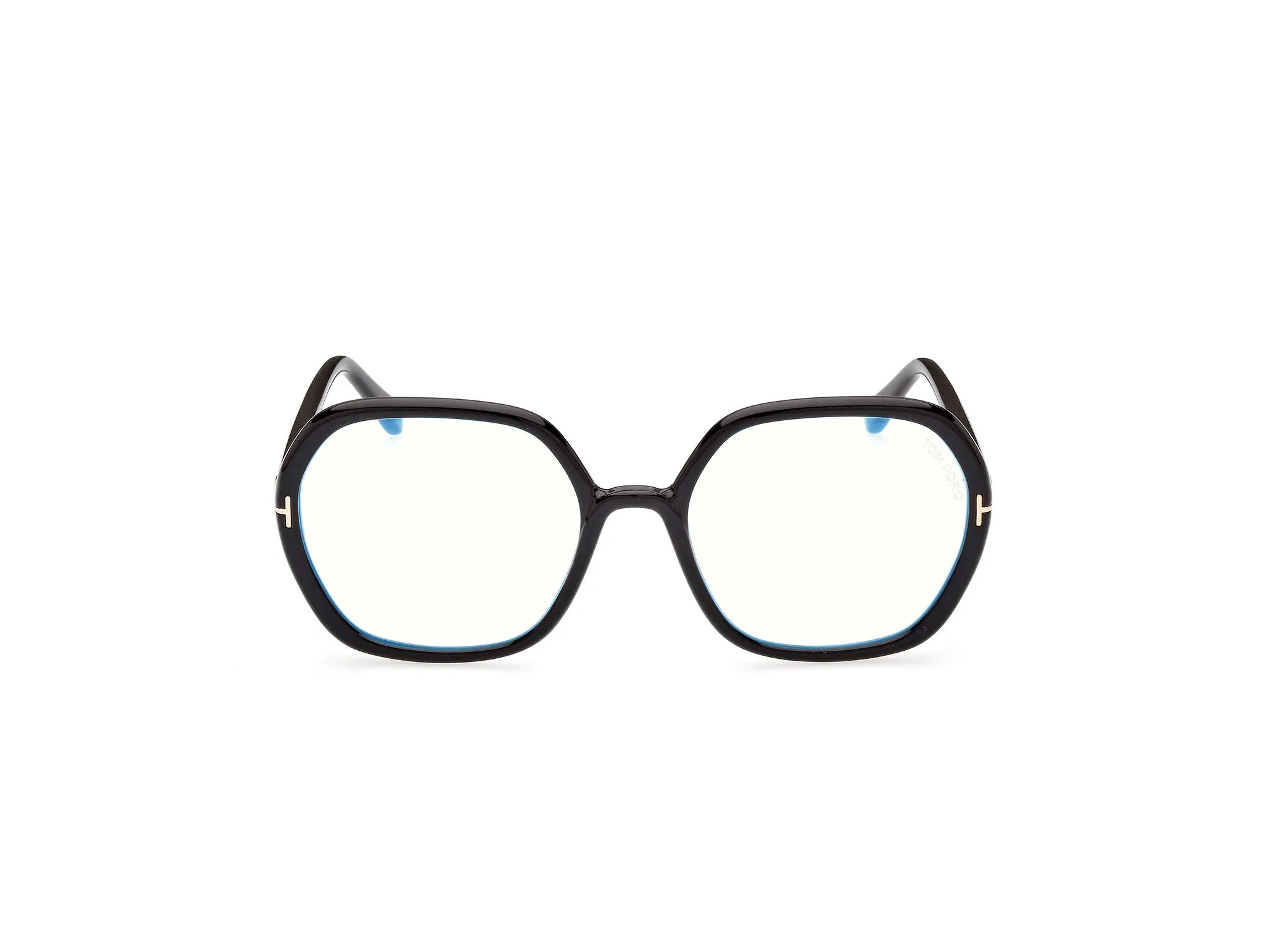 TOM FORD FT5814-B 1 Montature da vista Iniettato Nero Geometrica Normale - immagine 2