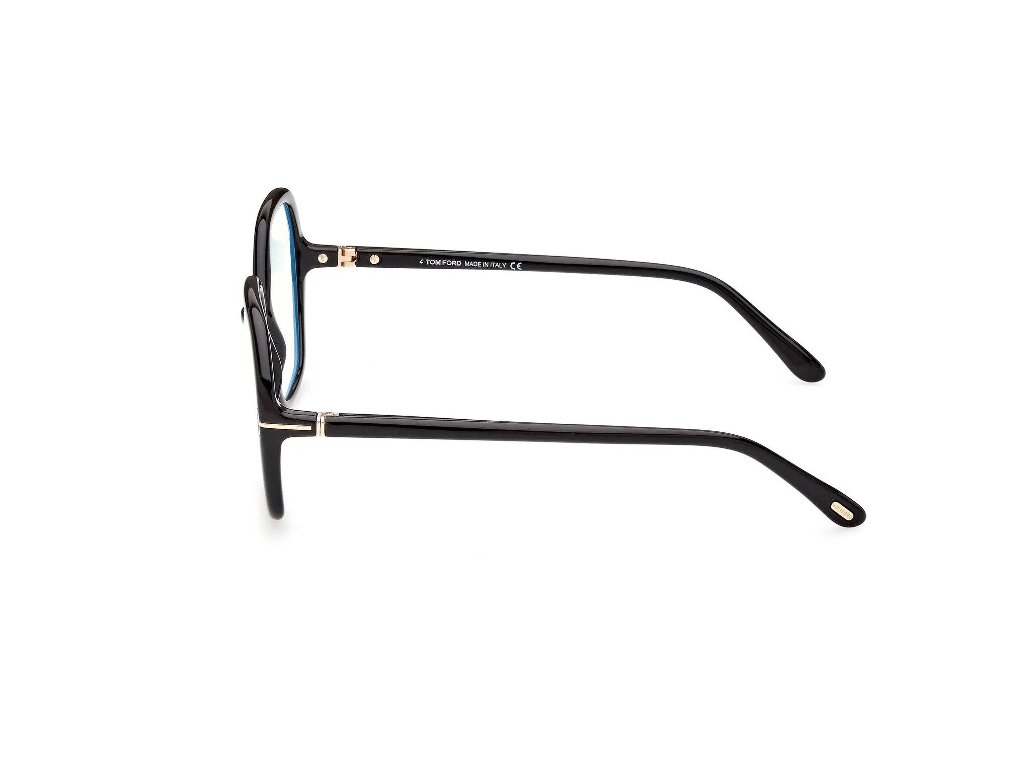 TOM FORD FT5814-B 1 Montature da vista Iniettato Nero Geometrica Normale - immagine 3